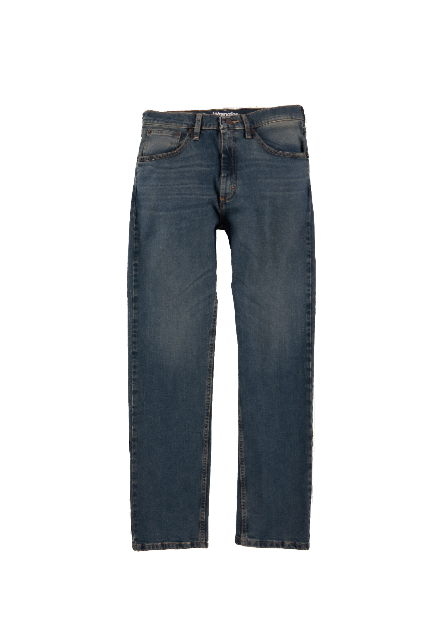 Wrangler Straight-Jeans aus elastischer Baumwollmischung