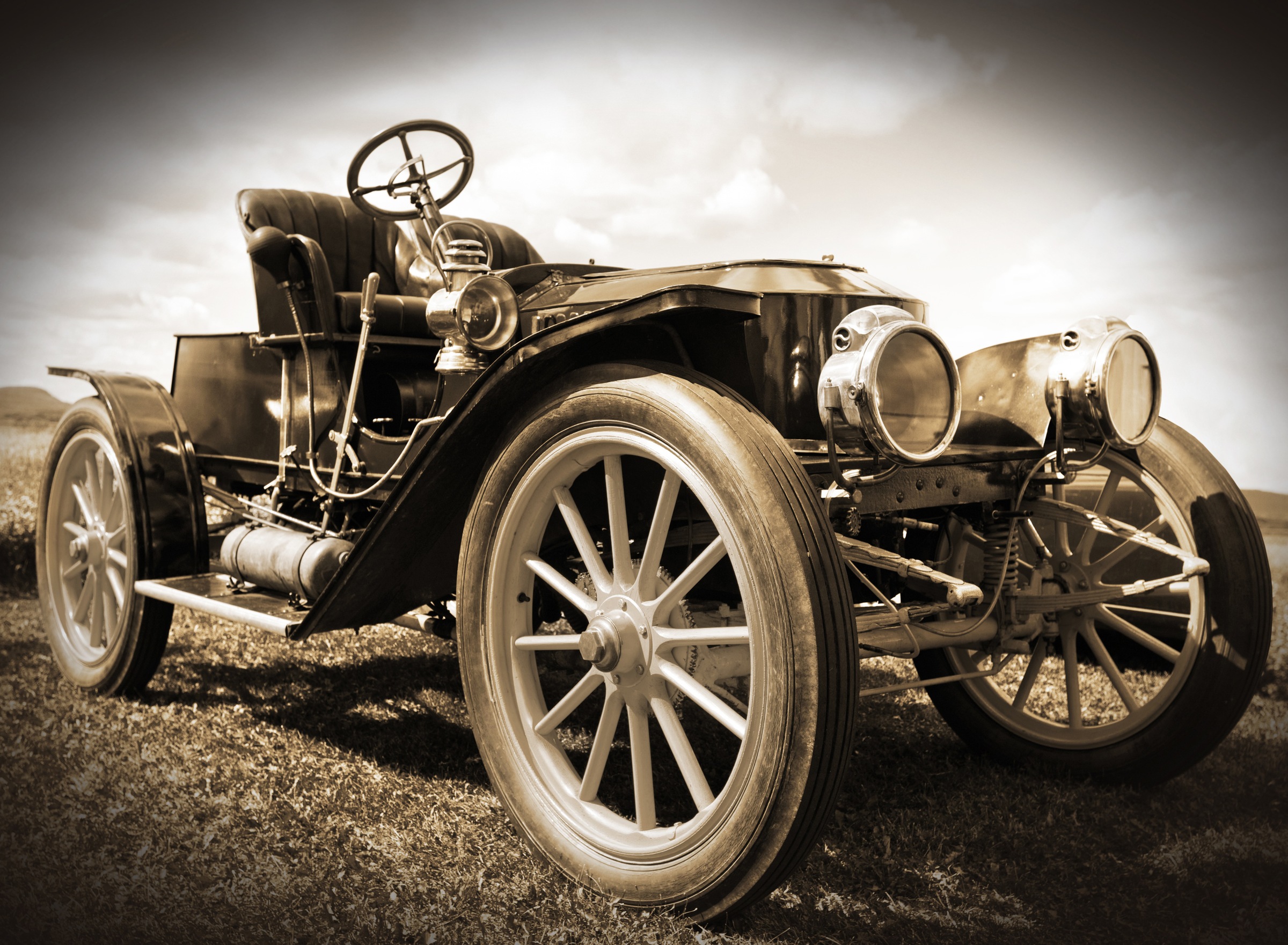 Image of Papermoon Fototapete »Vintage Retro Car« bei Ackermann Versand Schweiz