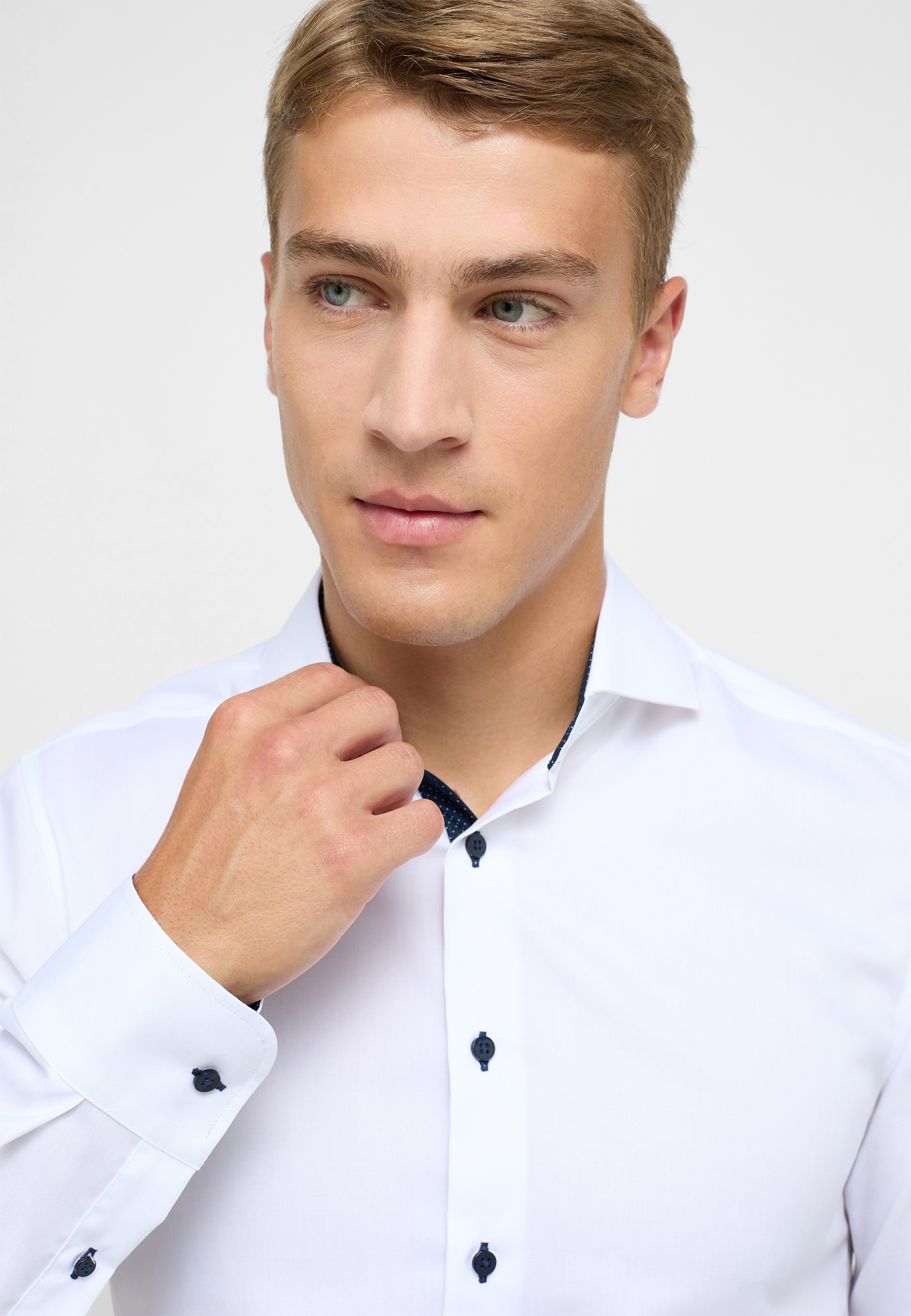 Eterna Langarmhemd »SLIM FIT«, NON IRON (bügelfrei)