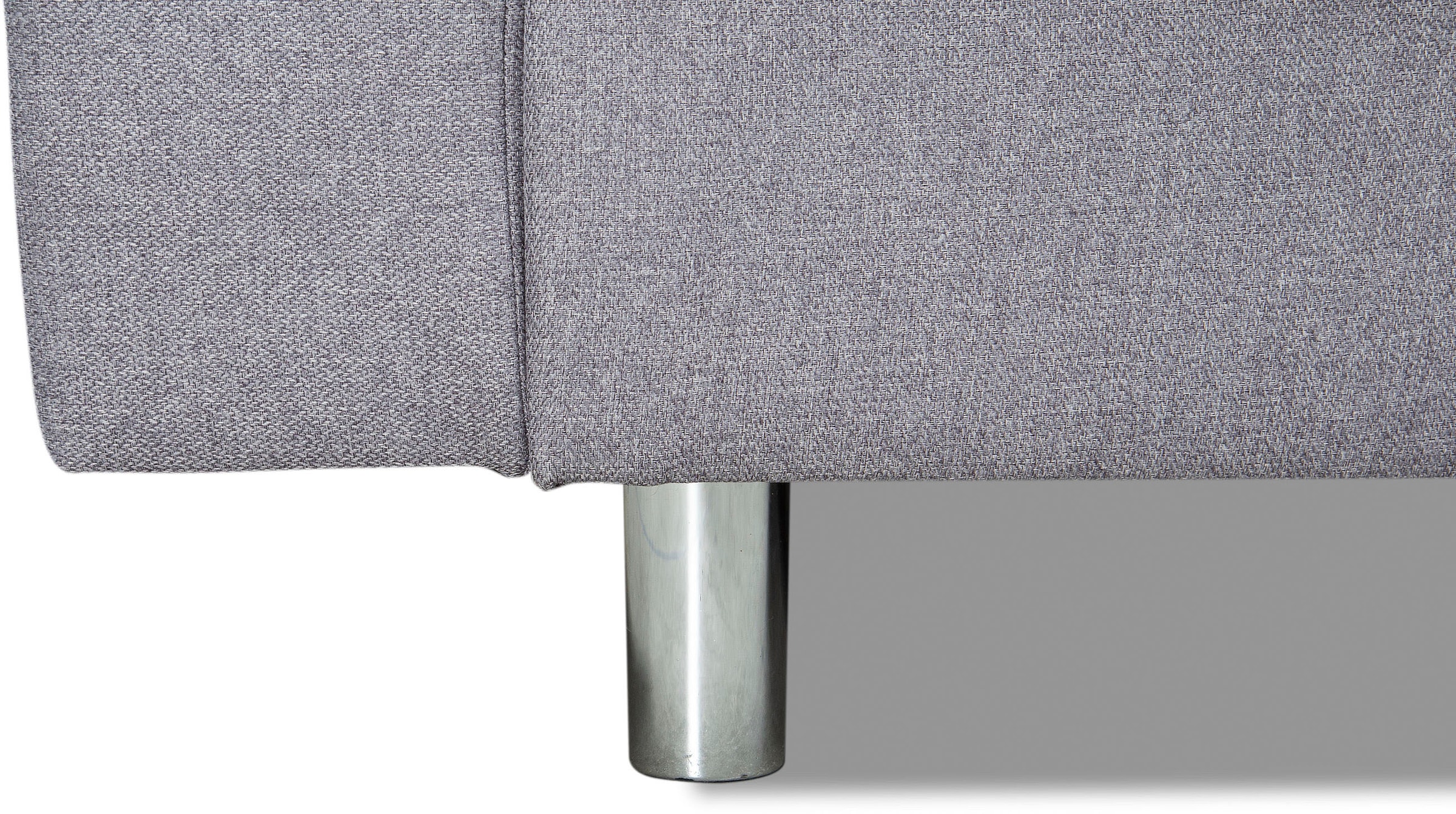 COLLECTION AB Ecksofa »Cannes L-Form«, mit Hocker, inkl. Schlaffunktion