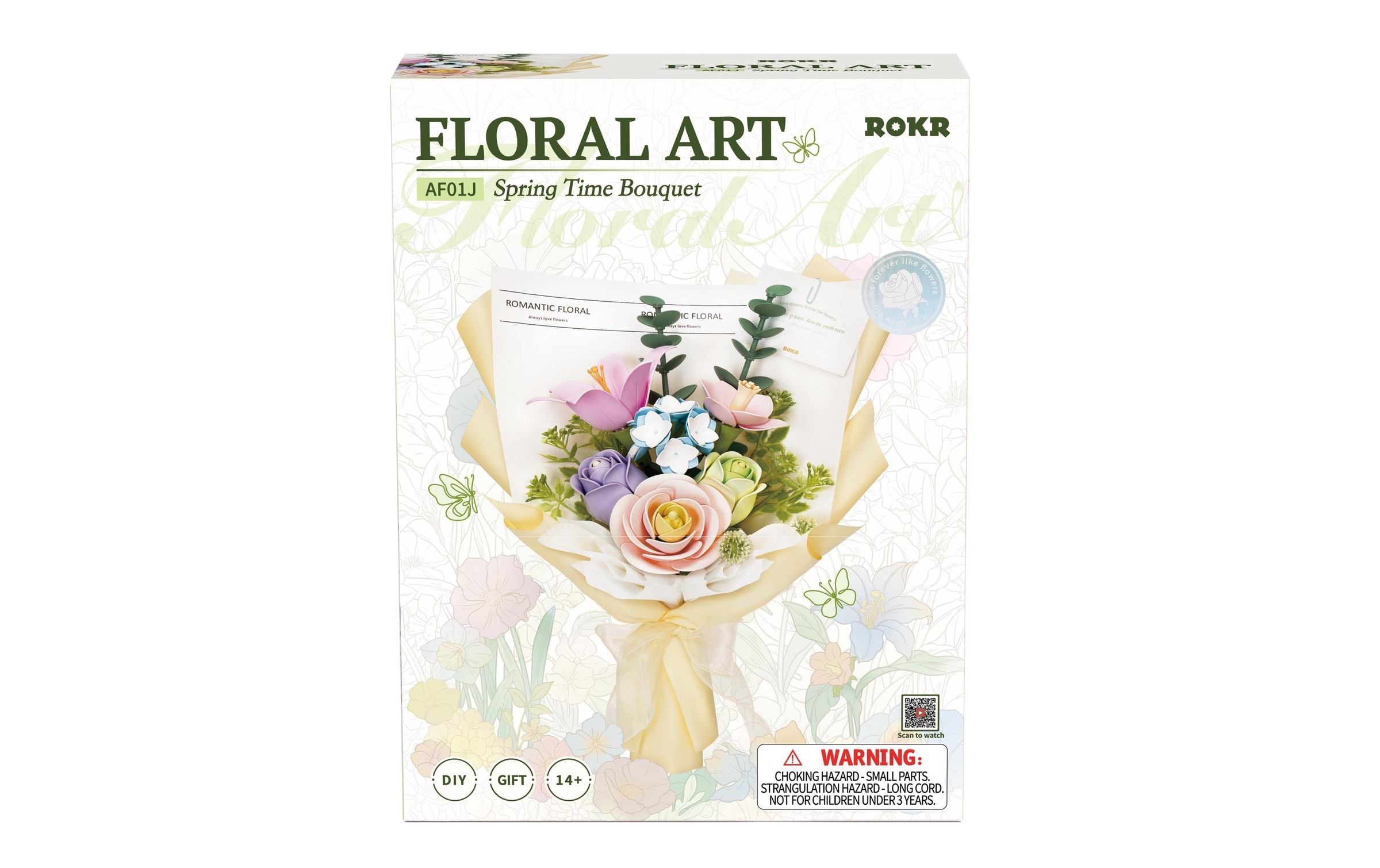 Image of Modellbausatz "RoboTime Spring Time Bouquet 165-teilig"