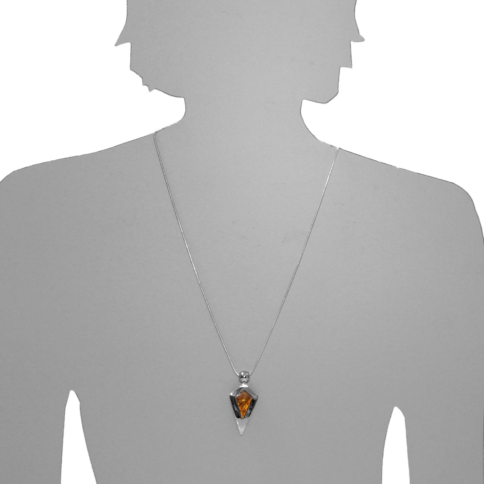 OSTSEE-SCHMUCK Kette mit Anhänger »Ostsee-Schmuck Kette mit Anhänger Erka Kette mit Anhänger Erka«