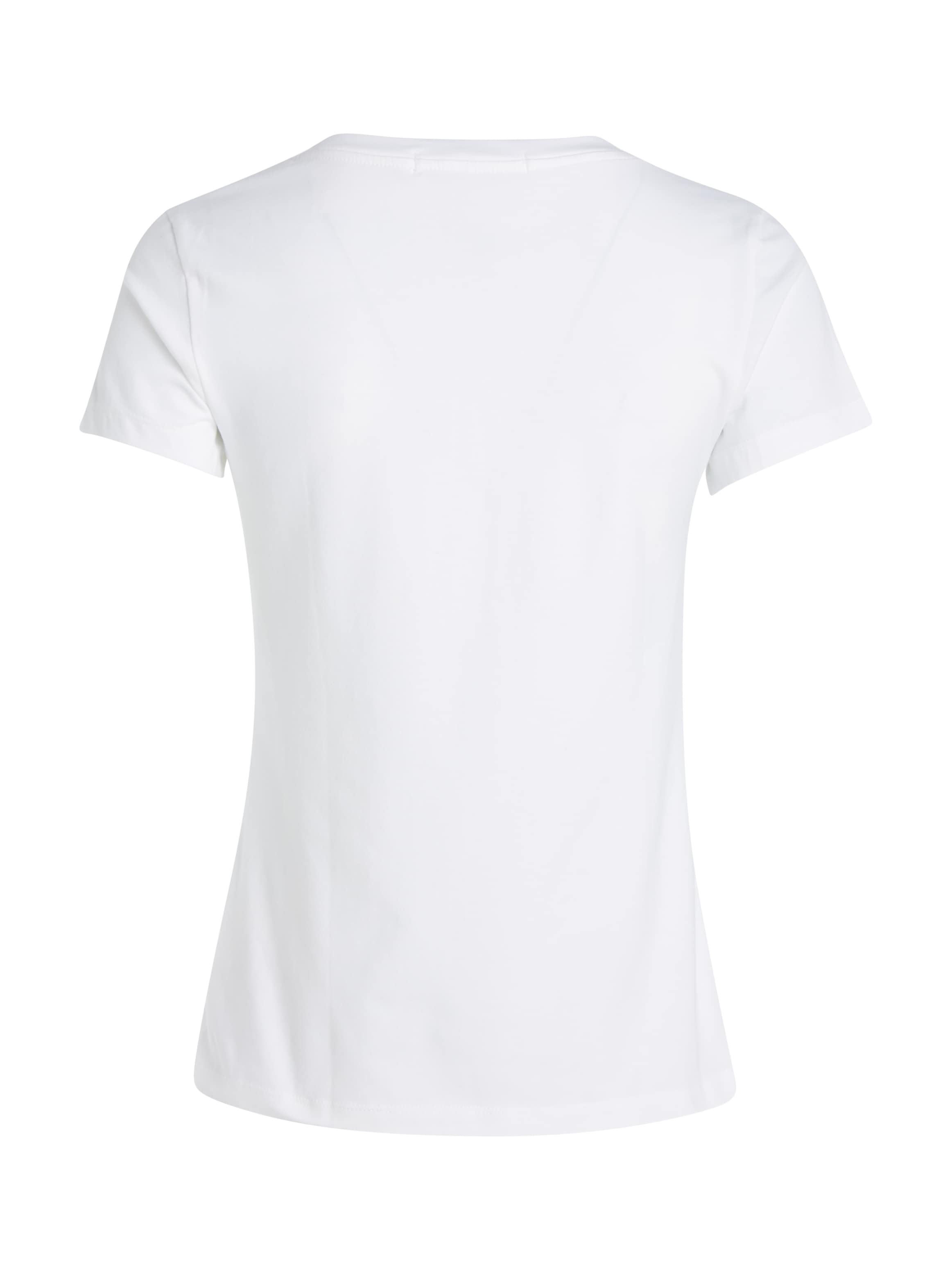 Calvin Klein Jeans V-Shirt »CK EMBROIDERY STRETCH V-NECK«, mit kleiner Calvin Klein Logo-Stickerei auf Brusthöhe