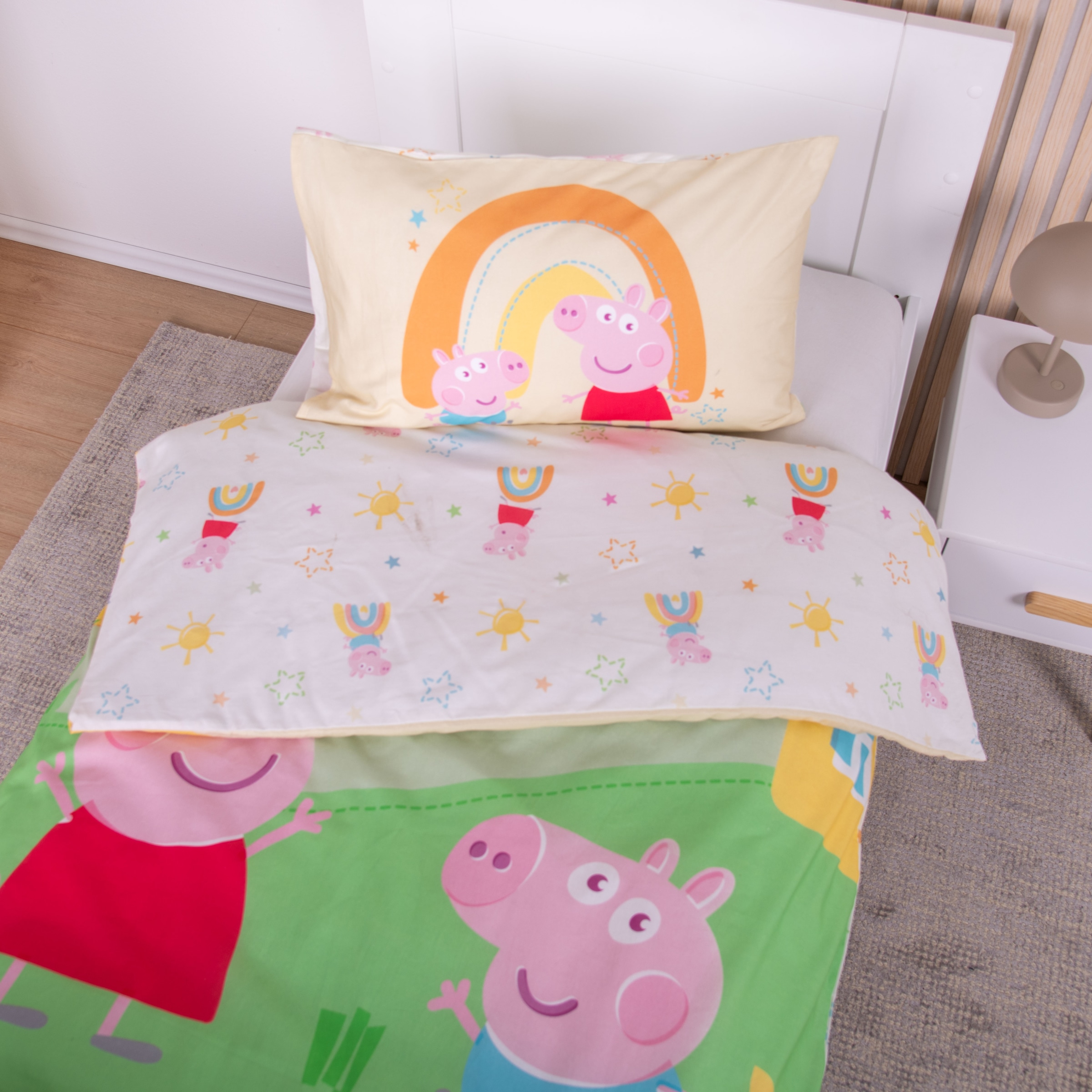 Baby Best Babybettwäsche »Peppa Pig« 2 Stk. Wendebettwäsche