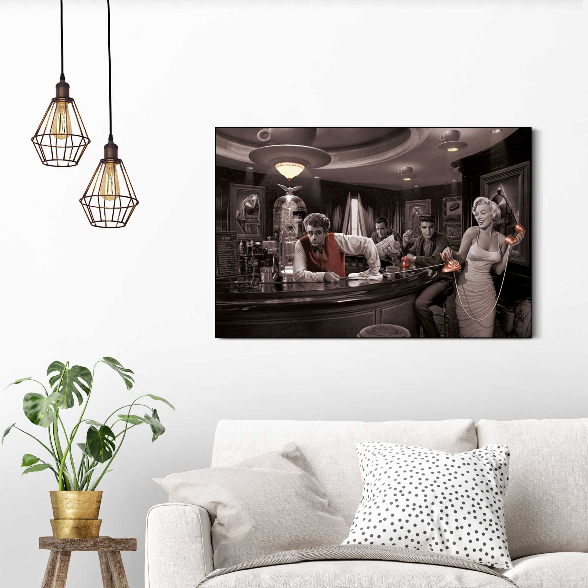 Image of Reinders Wandbild "Chris Consani - java dreams"