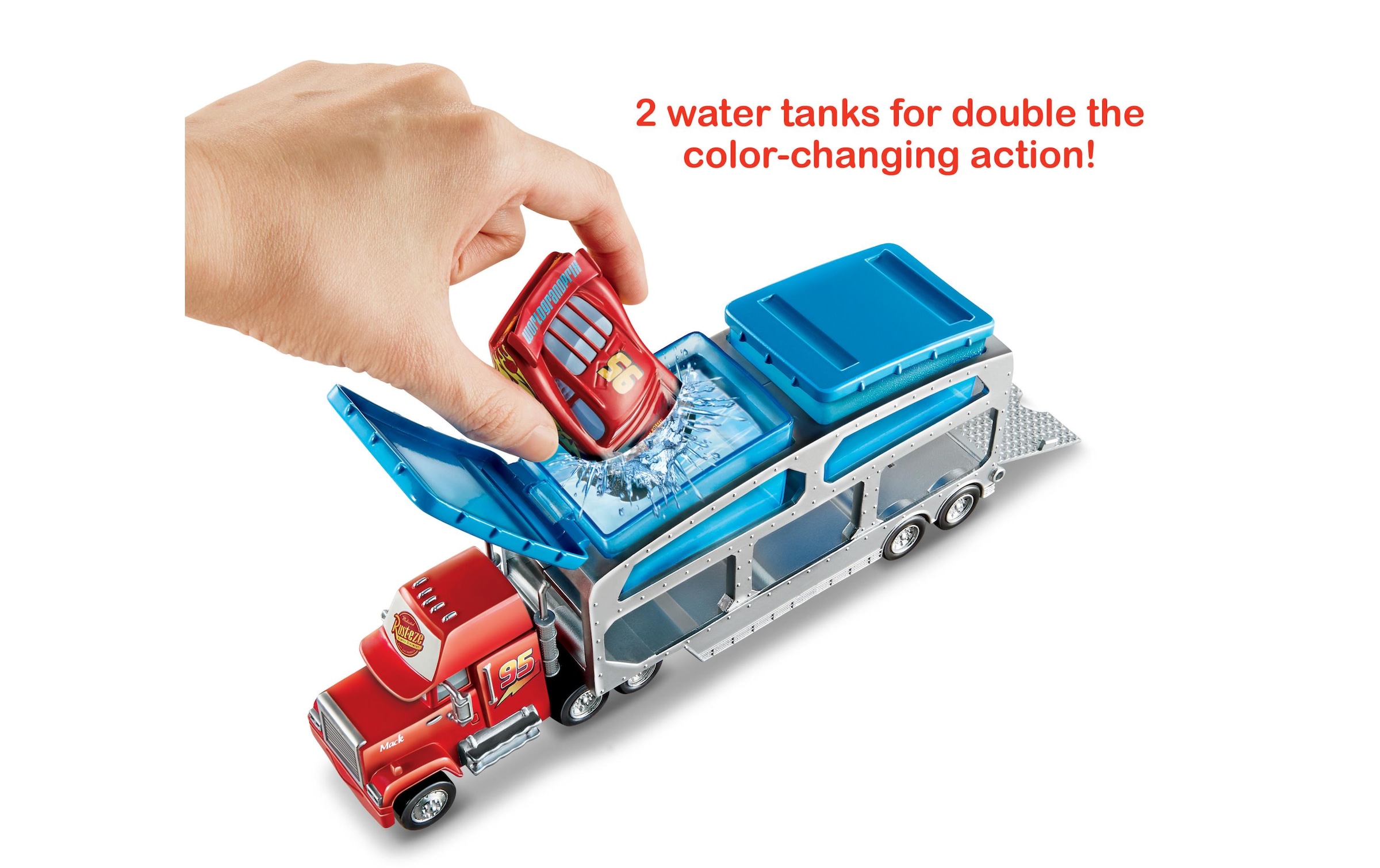 Mattel® Spielzeug-LKW »Cars Macks Farbwechsel-Station«