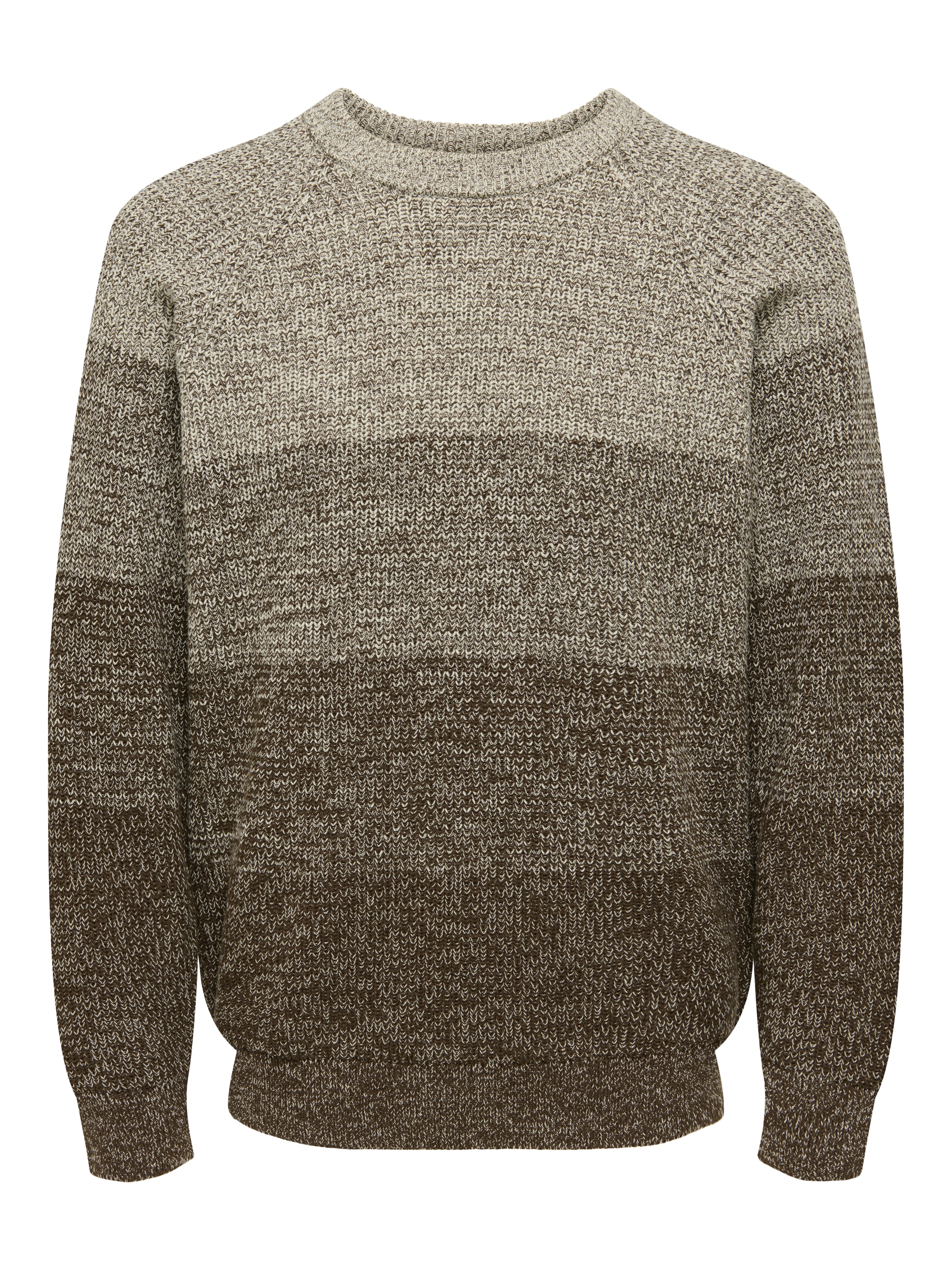 ONLY & SONS Pull à col rond »ONSBIRK RLX LS RAGLAN KNIT CAMP«