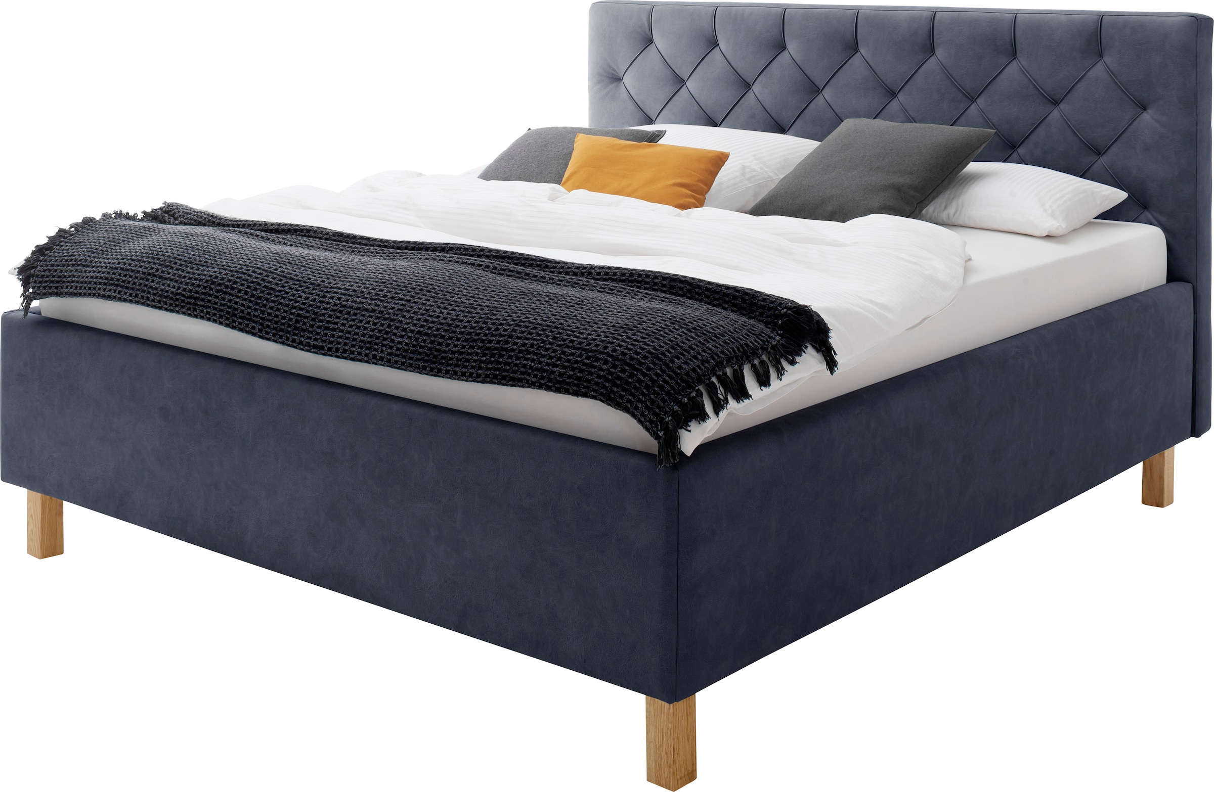 meise.möbel Lit rembourré »San Remo« mit Bettkasten