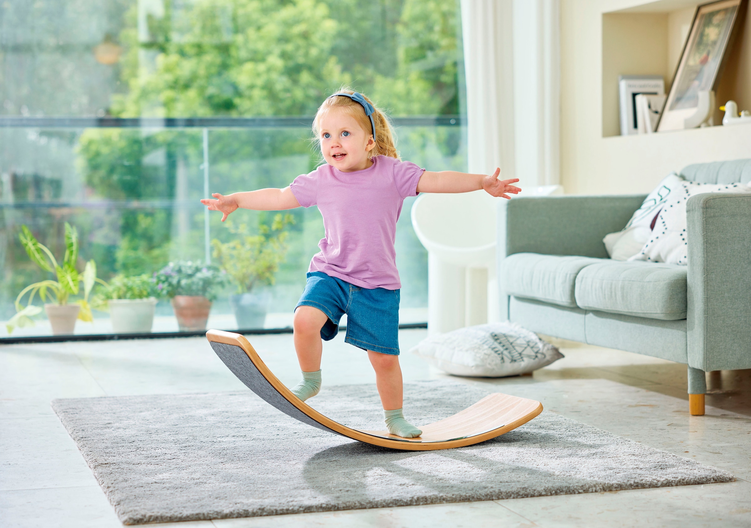 Hape Planche d'équilibre »Intelligentes Balance Board« mit Licht und Sound