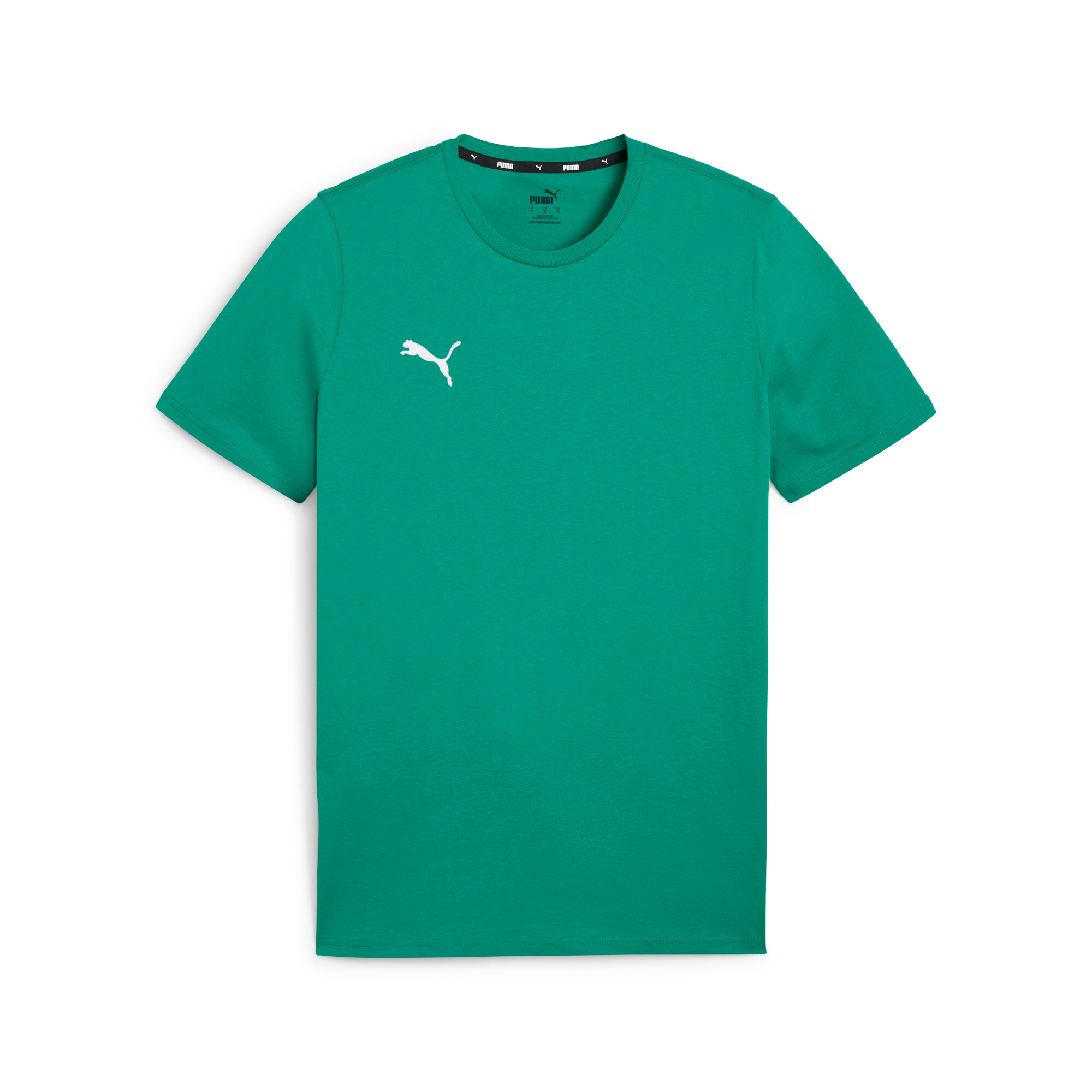 PUMA T-shirt d'entraînement »TEAMGOAL CASUALS TEE« ourlet droit, manches courtes, pour mode sportive, col rond