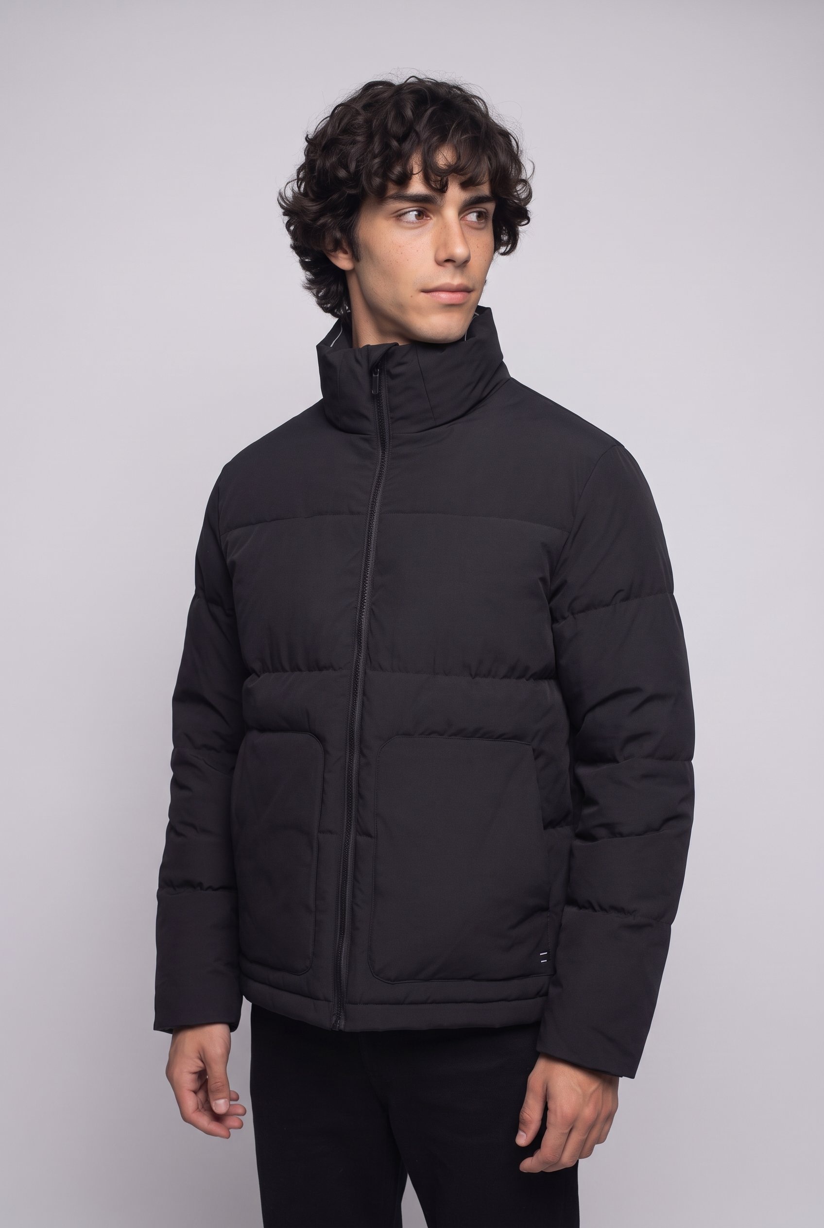 Jack & Jones Veste matelassée »JJBENJAMIN PUFFER JACKET« fibre synthétique, coupe régulière