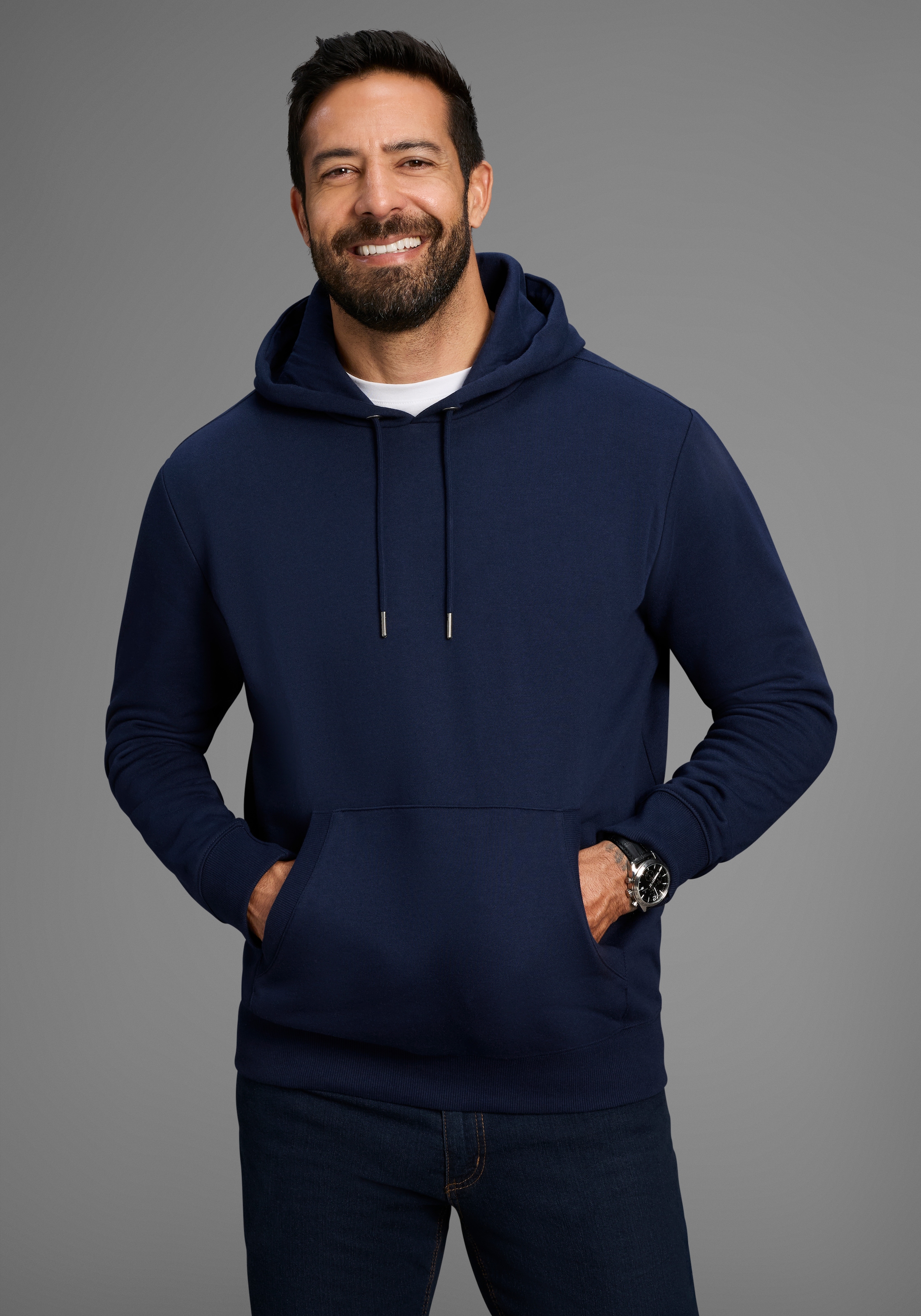 Image of Mans World Kapuzensweatshirt, mit Kängurutasche