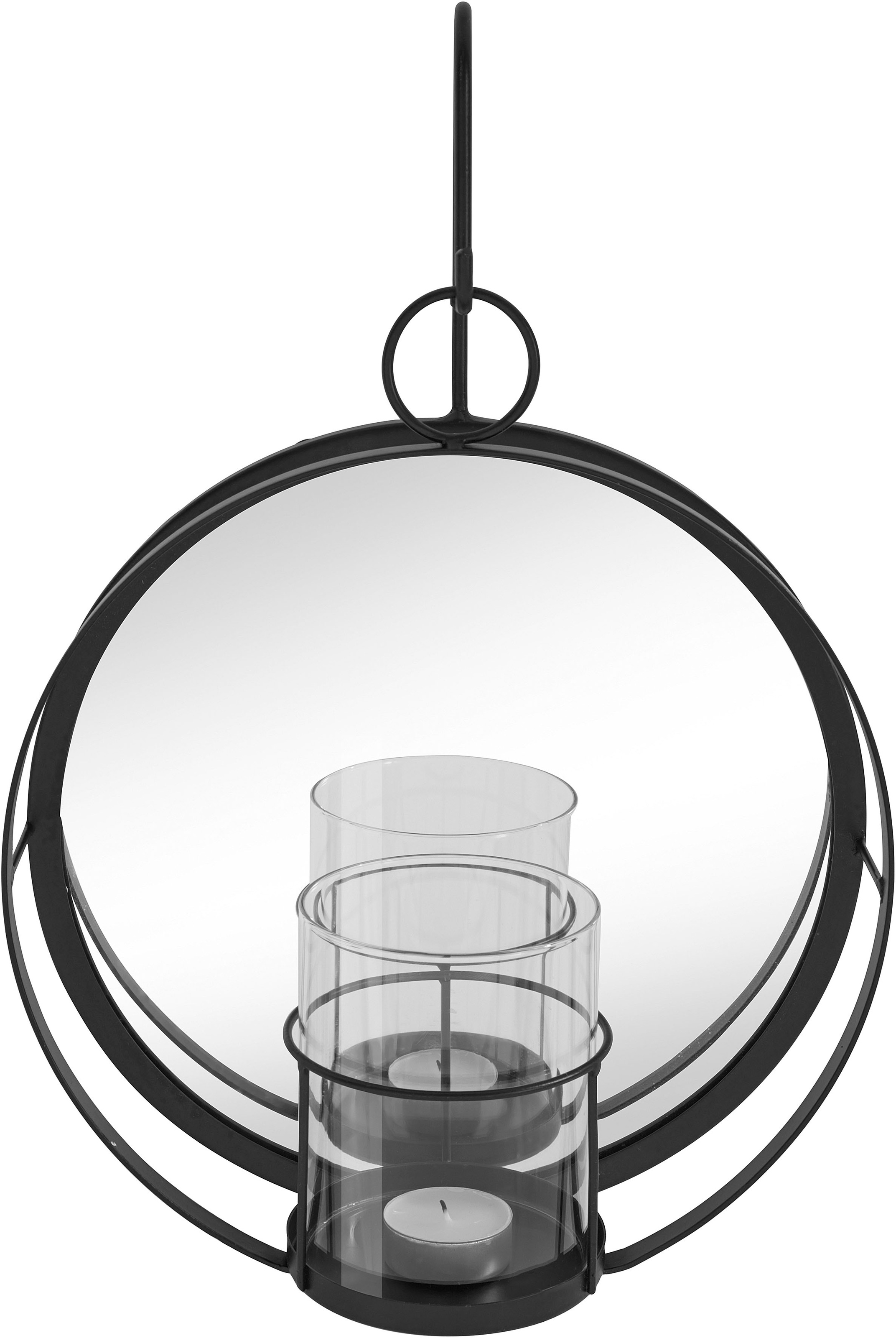 Image of Guido Maria Kretschmer Home&Living Wandkerzenhalter, aus Metall, schwarz bei Ackermann Versand Schweiz