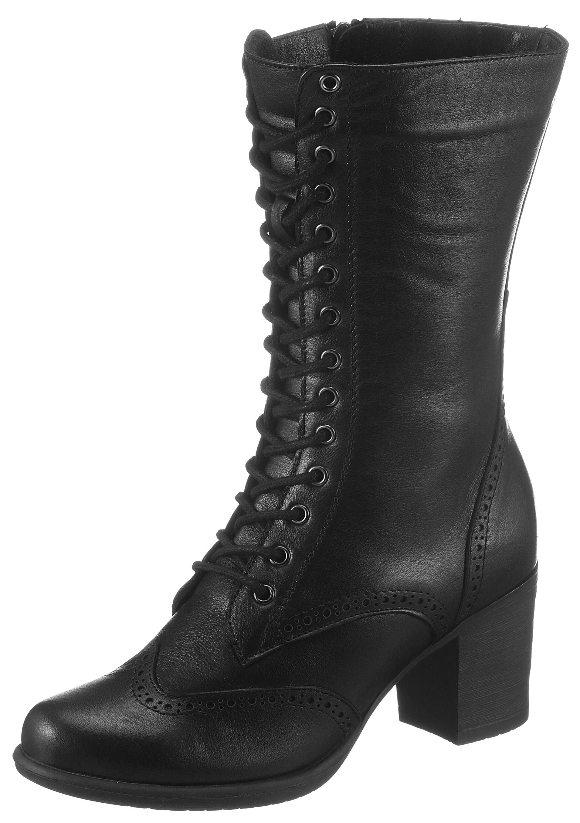 Image of Hirschkogel Stiefelette, Damen, mit Schnürung und Reissverschluss bei Ackermann Versand Schweiz