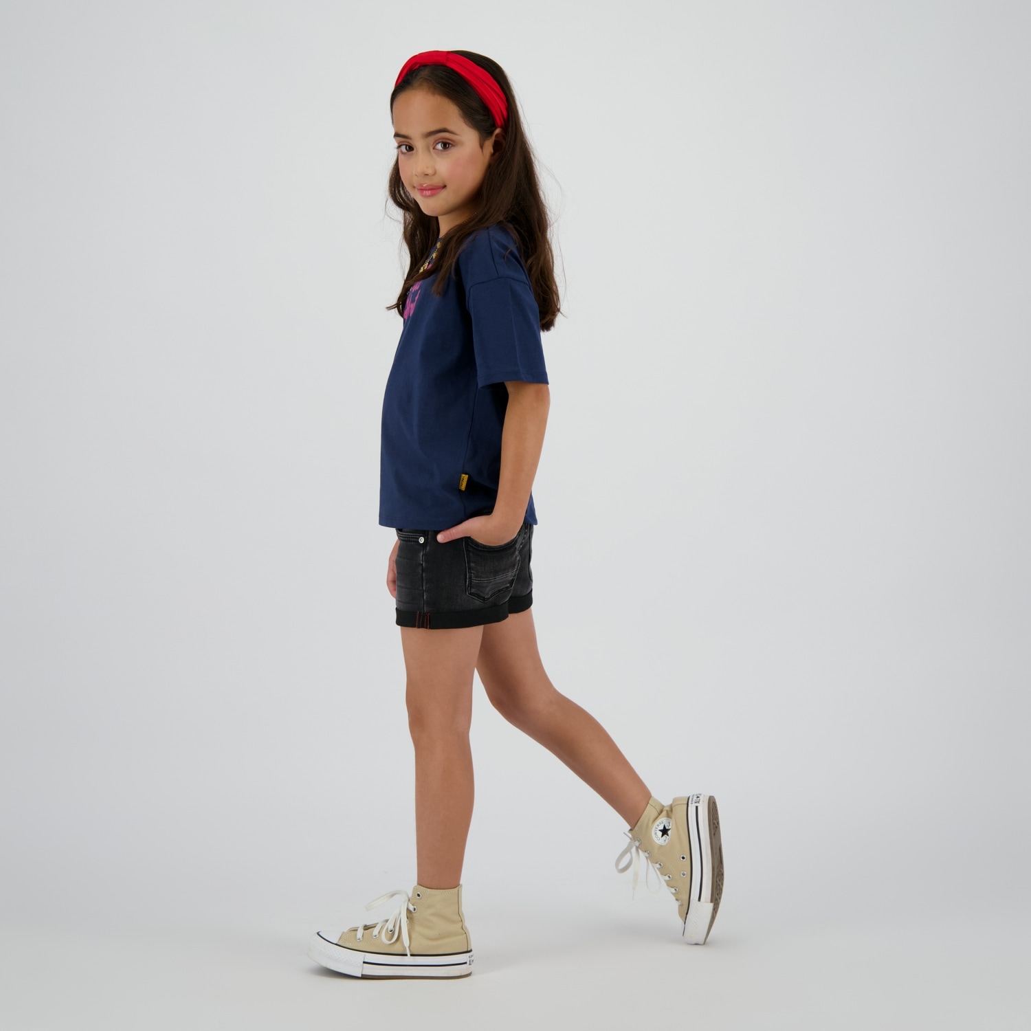 Vingino Short »Damara icon«  short en jean 5 poches, pour filles