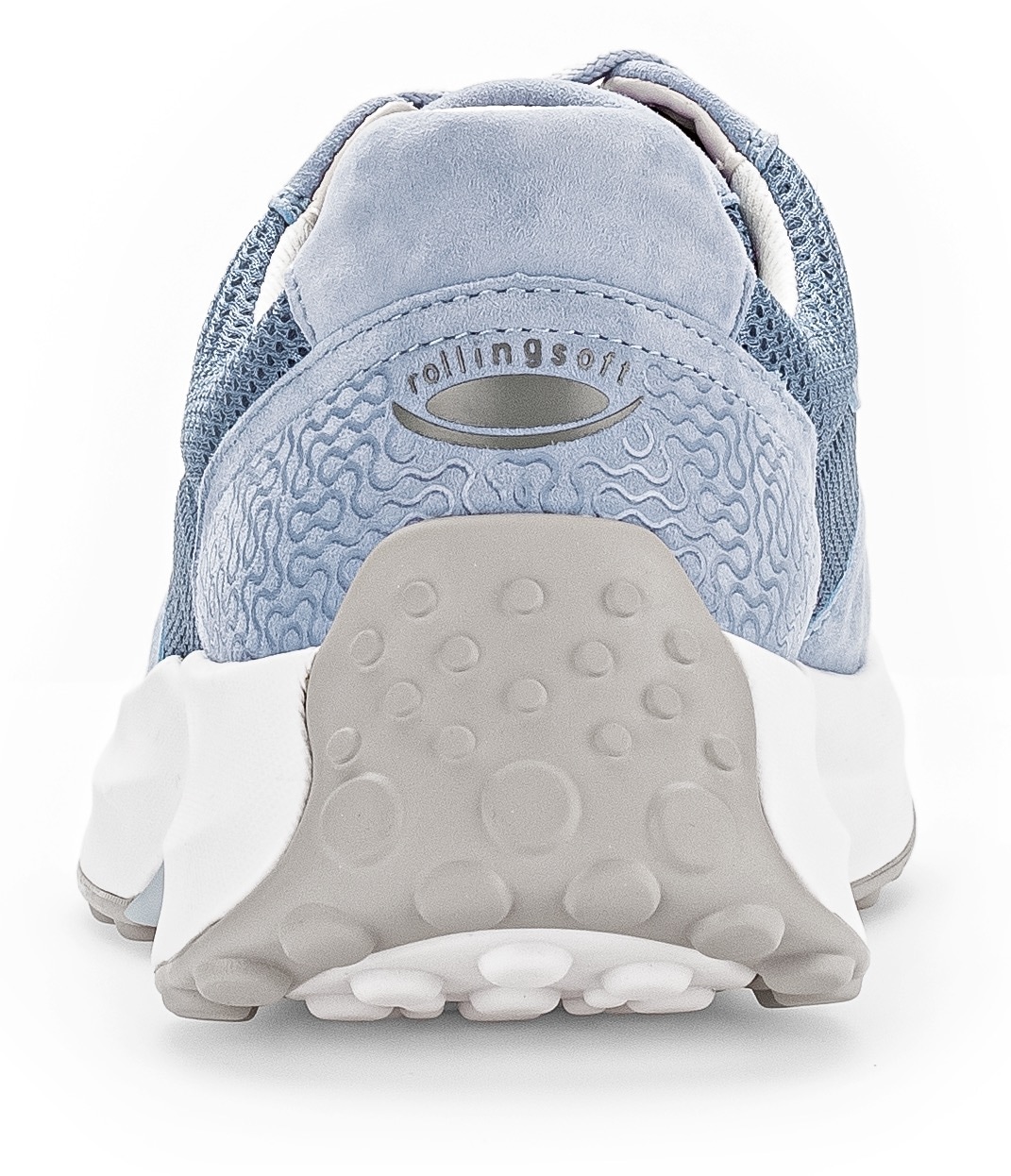 Gabor Rollingsoft Keilsneaker, Freizeitschuh, Halbschuh, Schnürschuh mit OPTIFIT-Fussbett