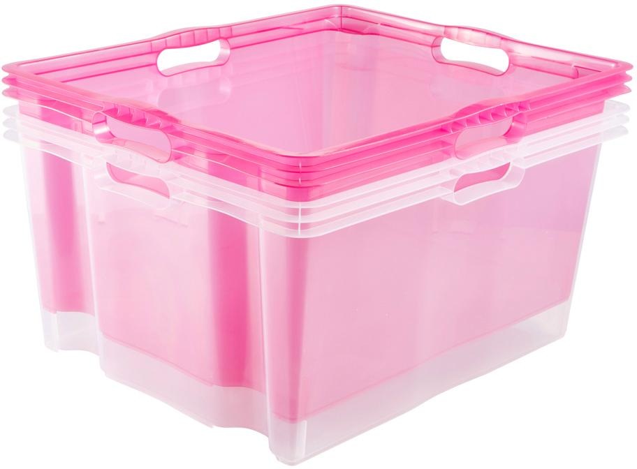 keeeper Organizer "franz" Aufbewahrungsboxen xxl, hochwertiger Kunststoff, 44 L