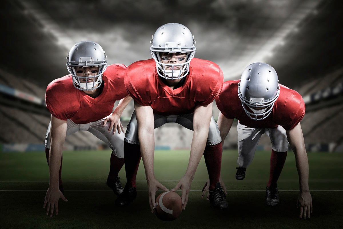 Image of Papermoon Fototapete "Football Spieler"