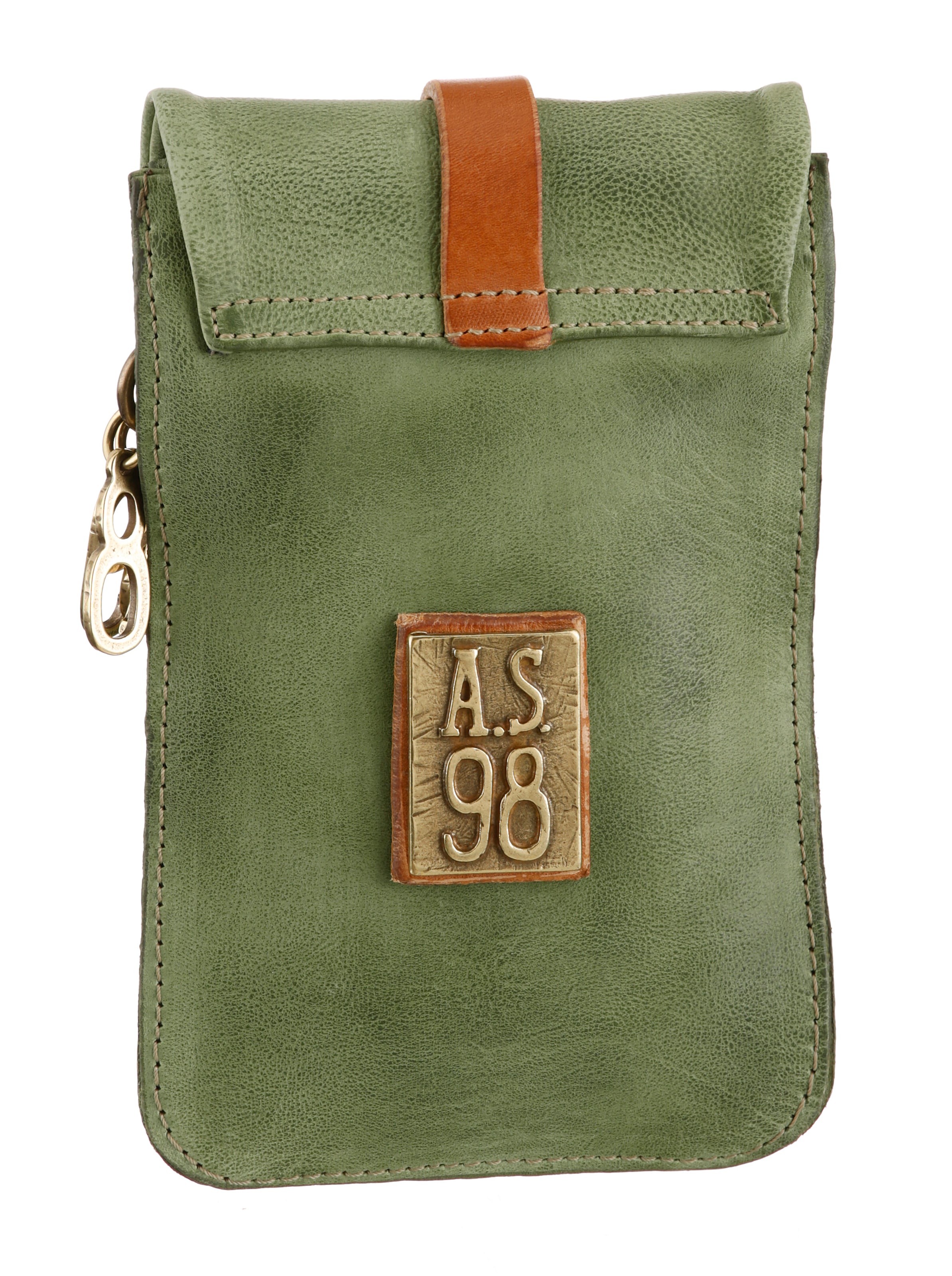 A.S.98 Handytasche, mit silberfarbenen kaufen günstig Details