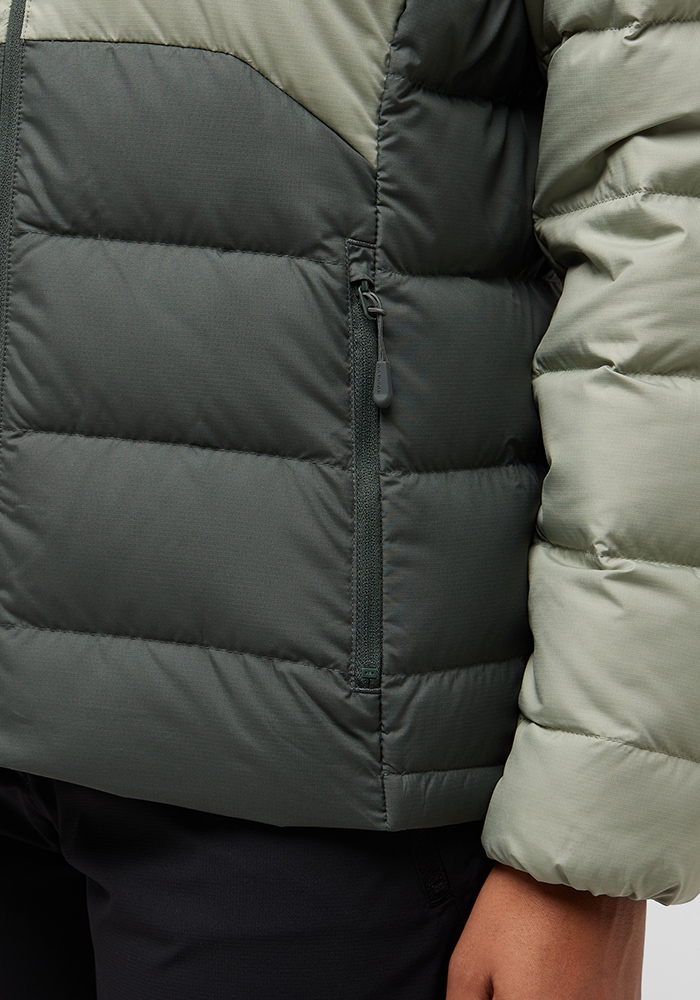 Jack Wolfskin Daunenjacke »ATHER DOWN HOODY W«, mit Kapuze