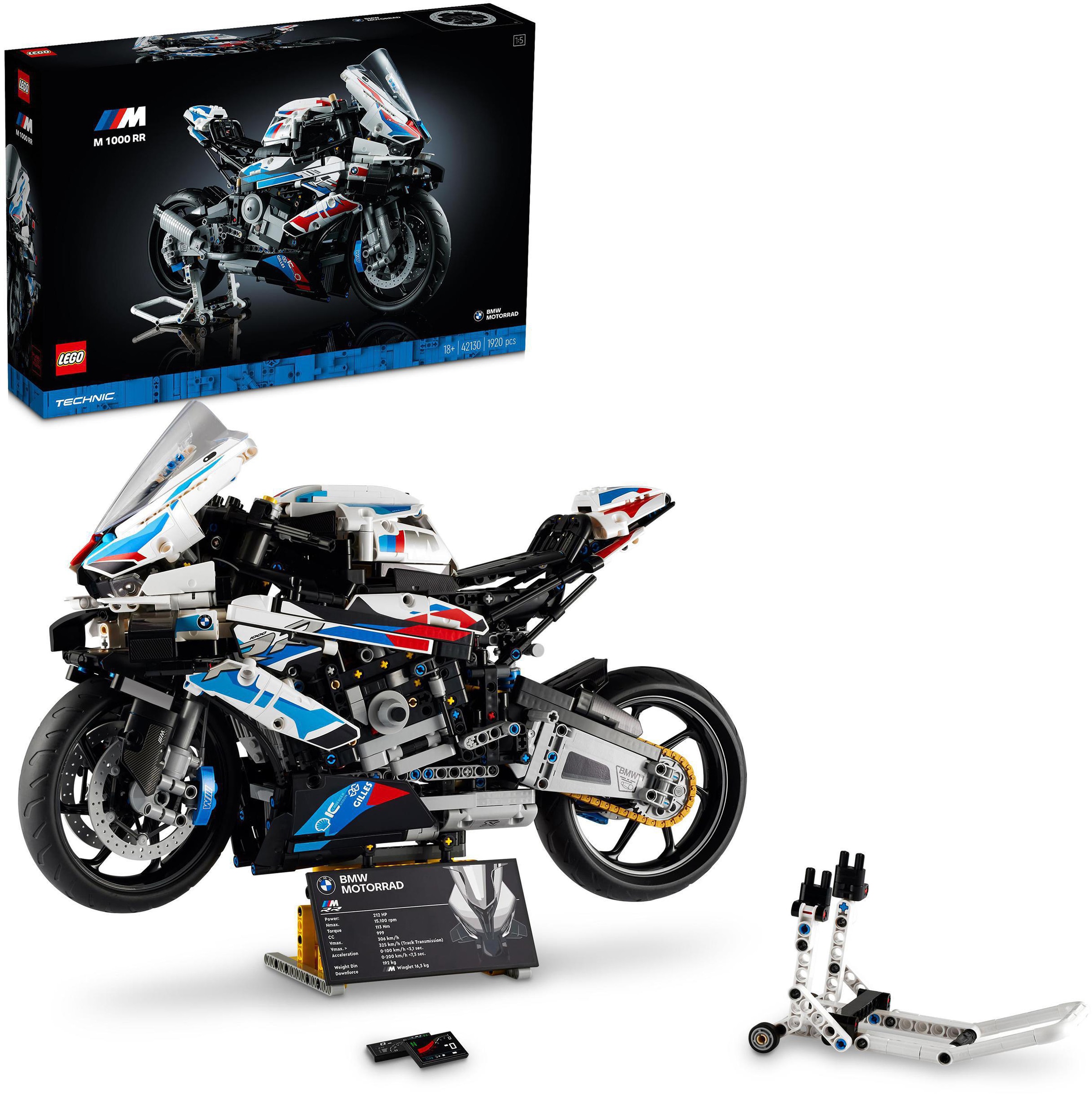 Konstruktionsspielsteine »BMW M 1000 RR (42130), LEGO® Technic«, (1920 St.), Made in...