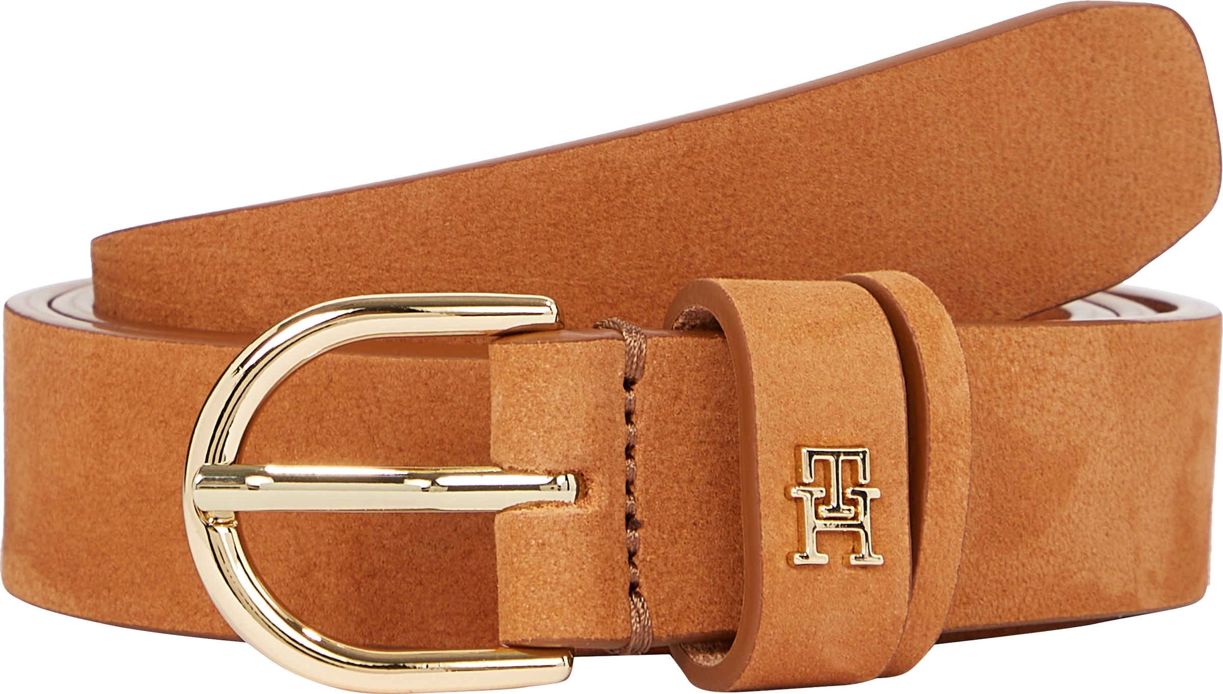 Image of Tommy Hilfiger Ledergürtel "ESSENTIAL EFFORTLESS 2.5 cm breit NUBUCK" Grössenverstellbar