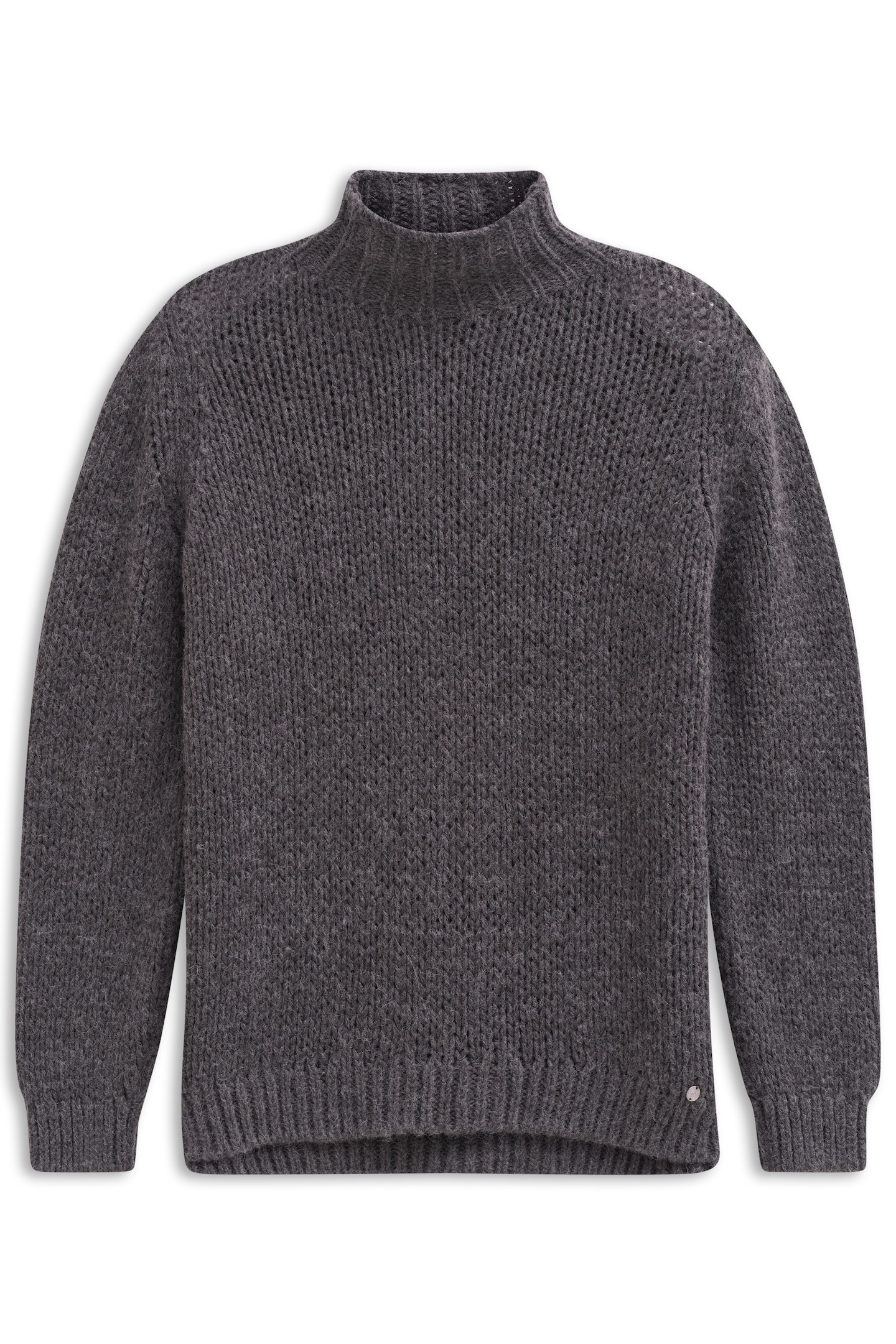 bugatti Pull à col roulé »Grobstrick« aus einem weichen Alpaka-Woll-Mix