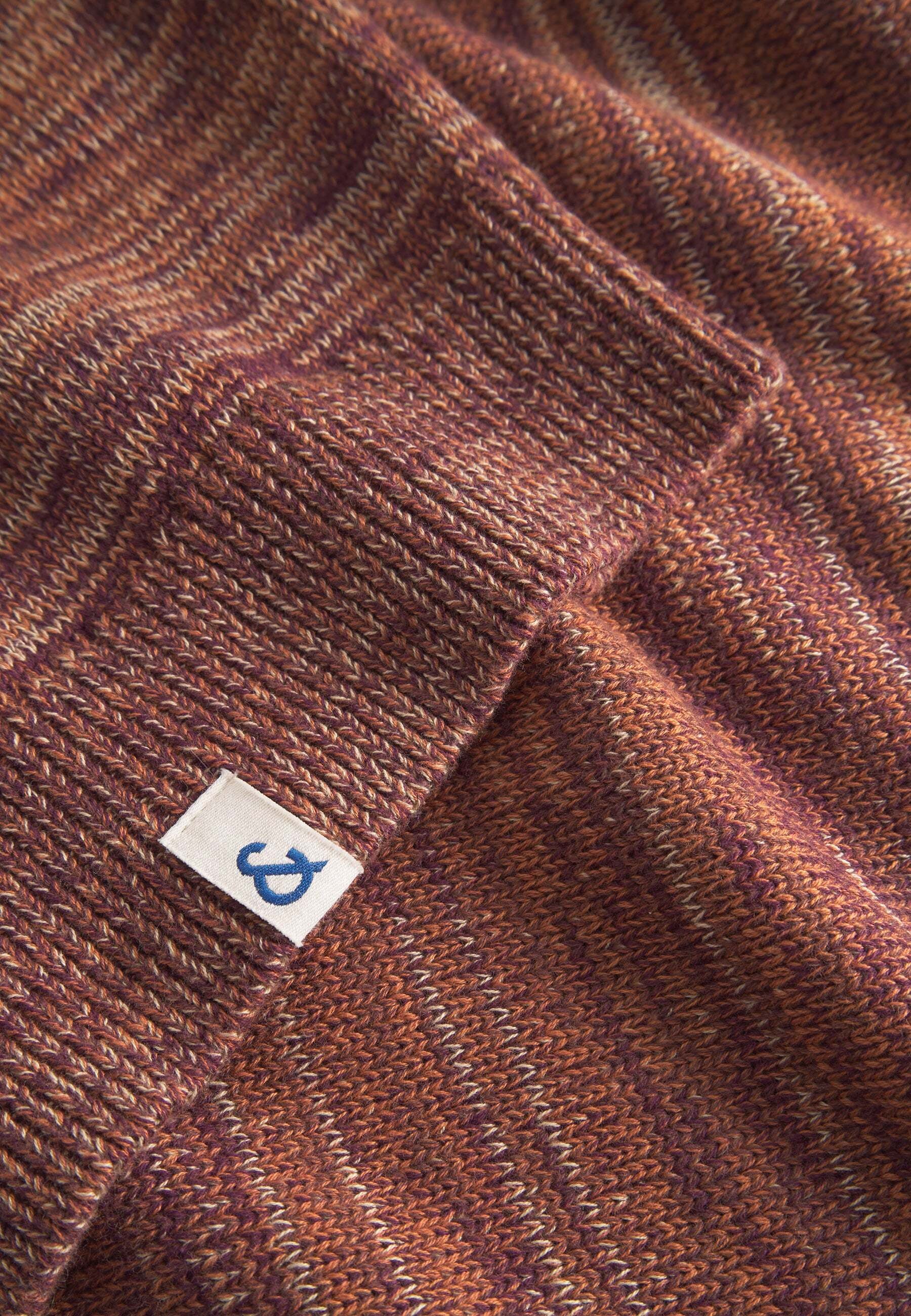 colours & sons Strickpullover »colours & sons Pullover Roundneck Mouliné«