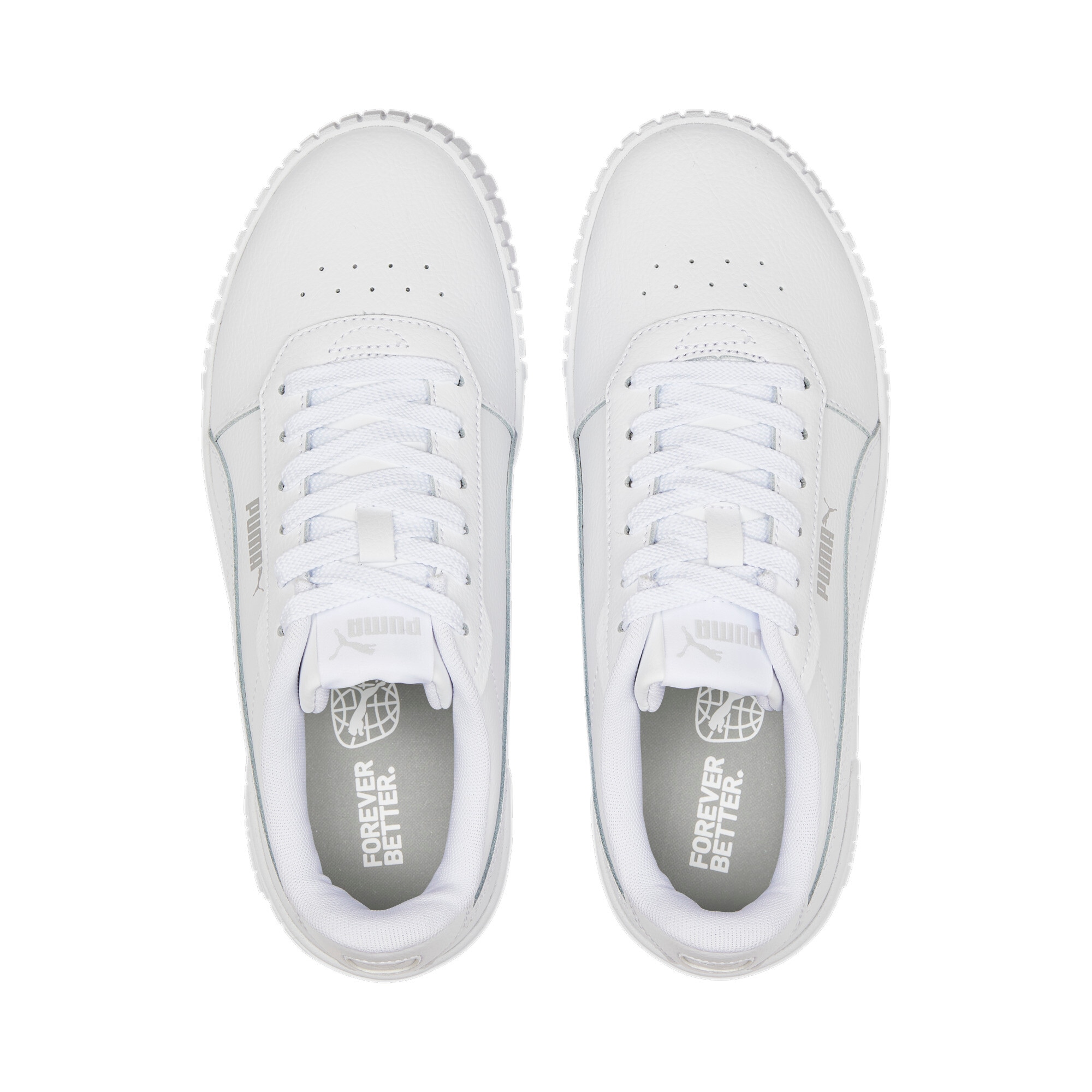 PUMA Sneaker »CARINA 2.0«  aus Leder, mit Schnürung, mit SOFTFOAM+ Innensohle