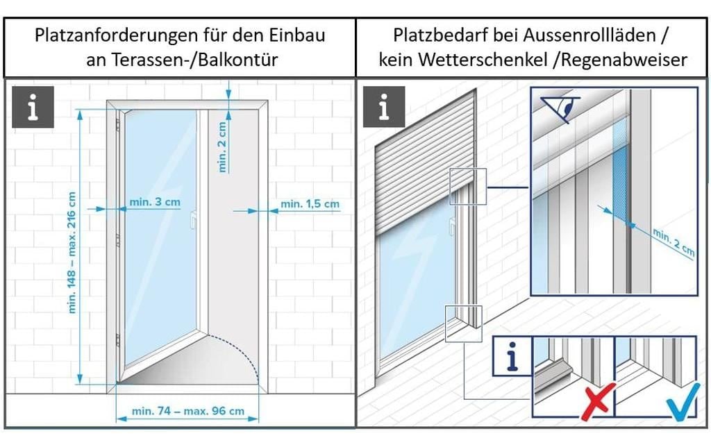 tesa Insektenschutz-Fensterrahmen »InsectFALTBARER ALU-RAHMEN anthrazit«