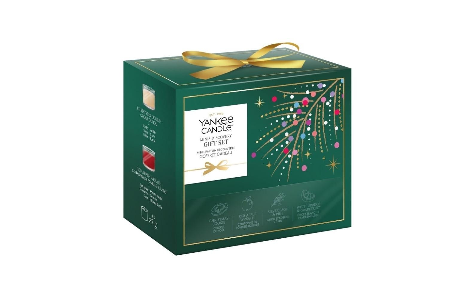 Image of Yankee Candle Duftkerze "Geschenkset Christmas Moments, 4 Mini Filled Votives"