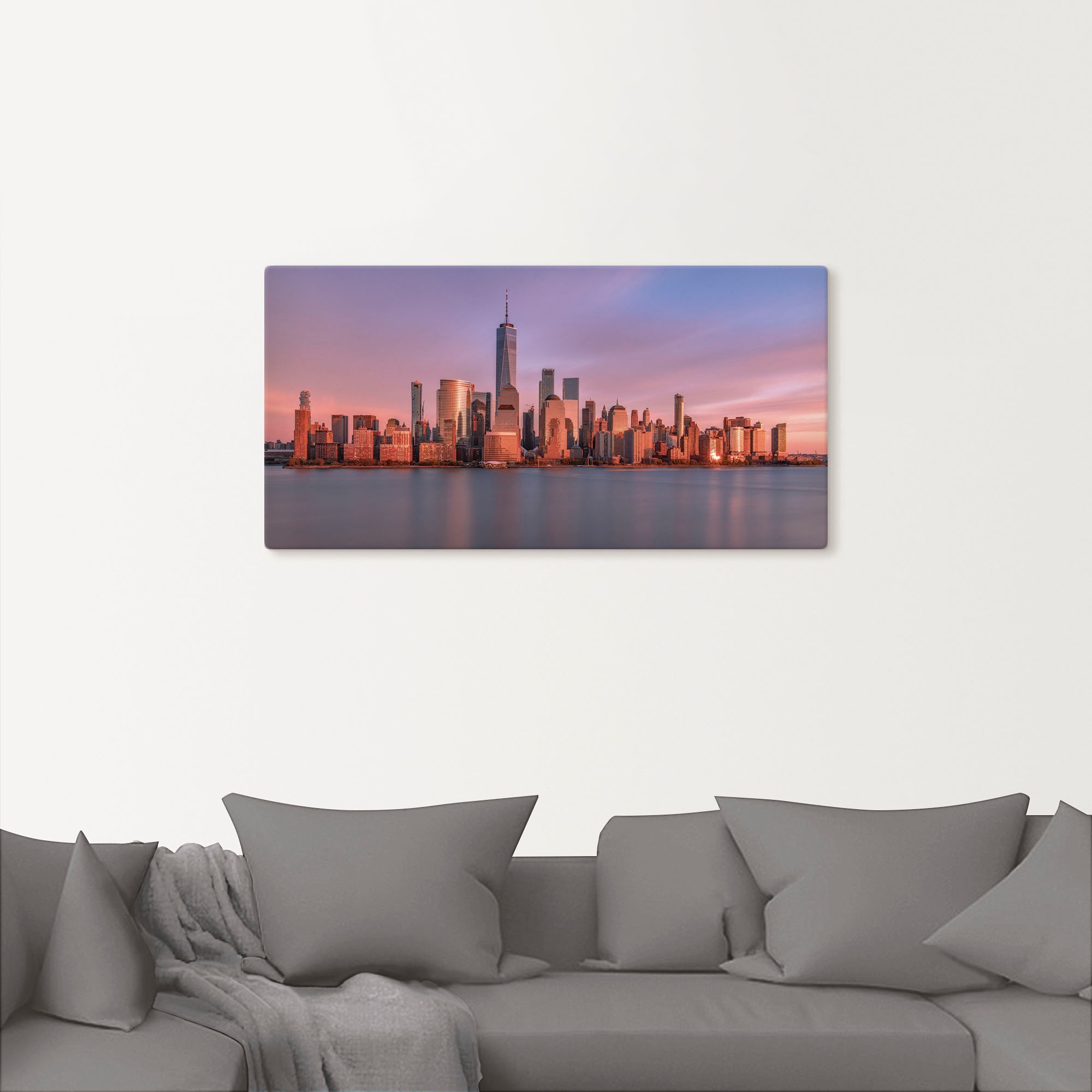 Artland Wandbild »New York City«, New York, (1 St.), als Leinwandbild, Poster in verschied. Grössen