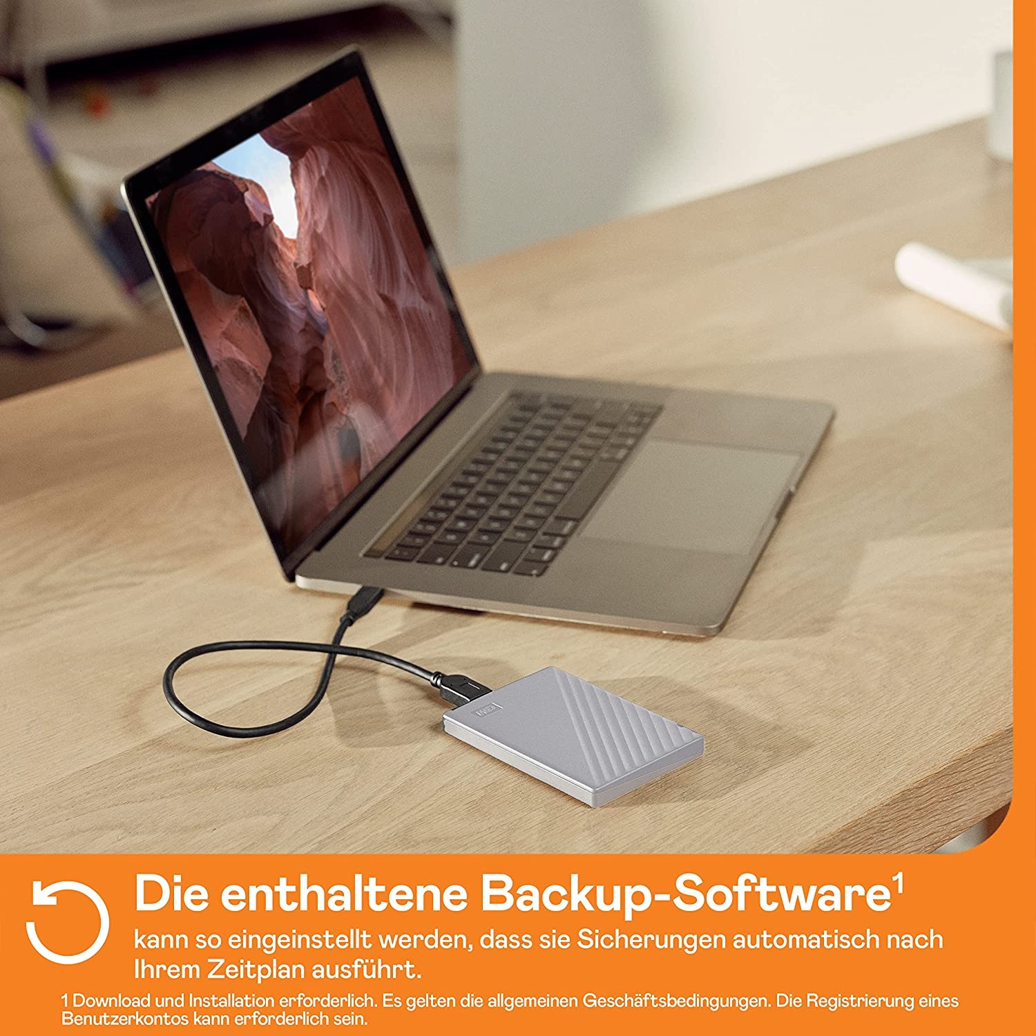 Western Digital externe HDD-Festplatte »WD My Passport Ultra«, Anschluss USB-C