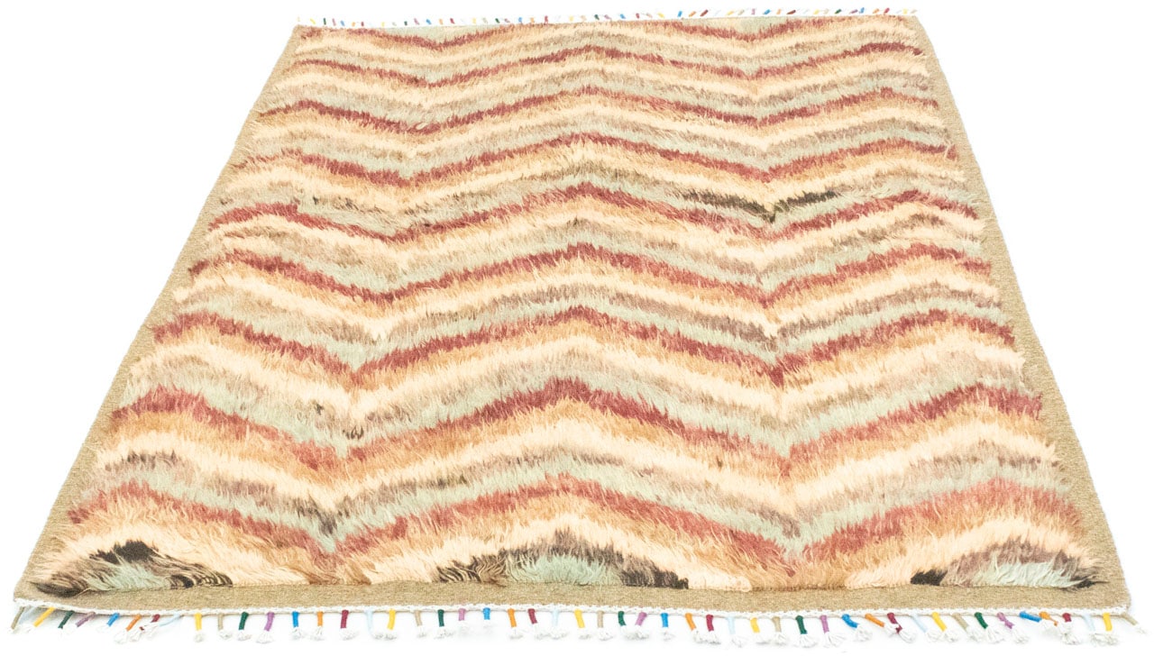 morgenland Wollteppich »Berber Teppich handgeknüpft mehrfarbig«, rechteckig,  handgeknüpft jetzt kaufen