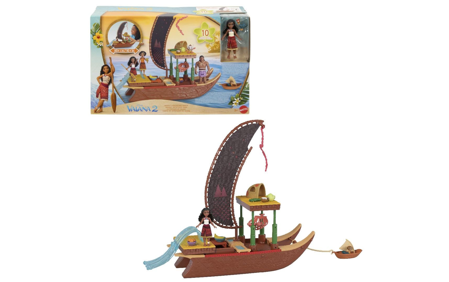 Mattel® Anziehpuppe »Vaiana 2 Transforming Set«