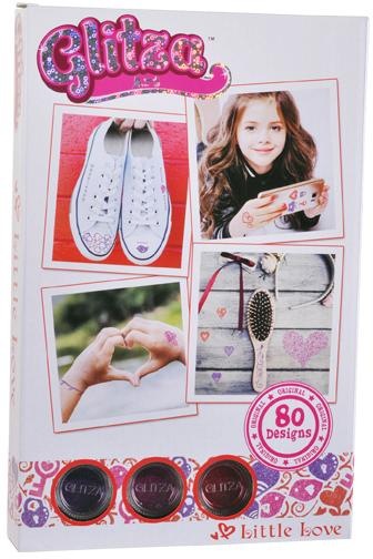 Image of Knorrtoys® Kreativset »GLITZA Starter Set Little Love«, (Set), Für alle Oberflächen geeignet bei Ackermann Versand Schweiz