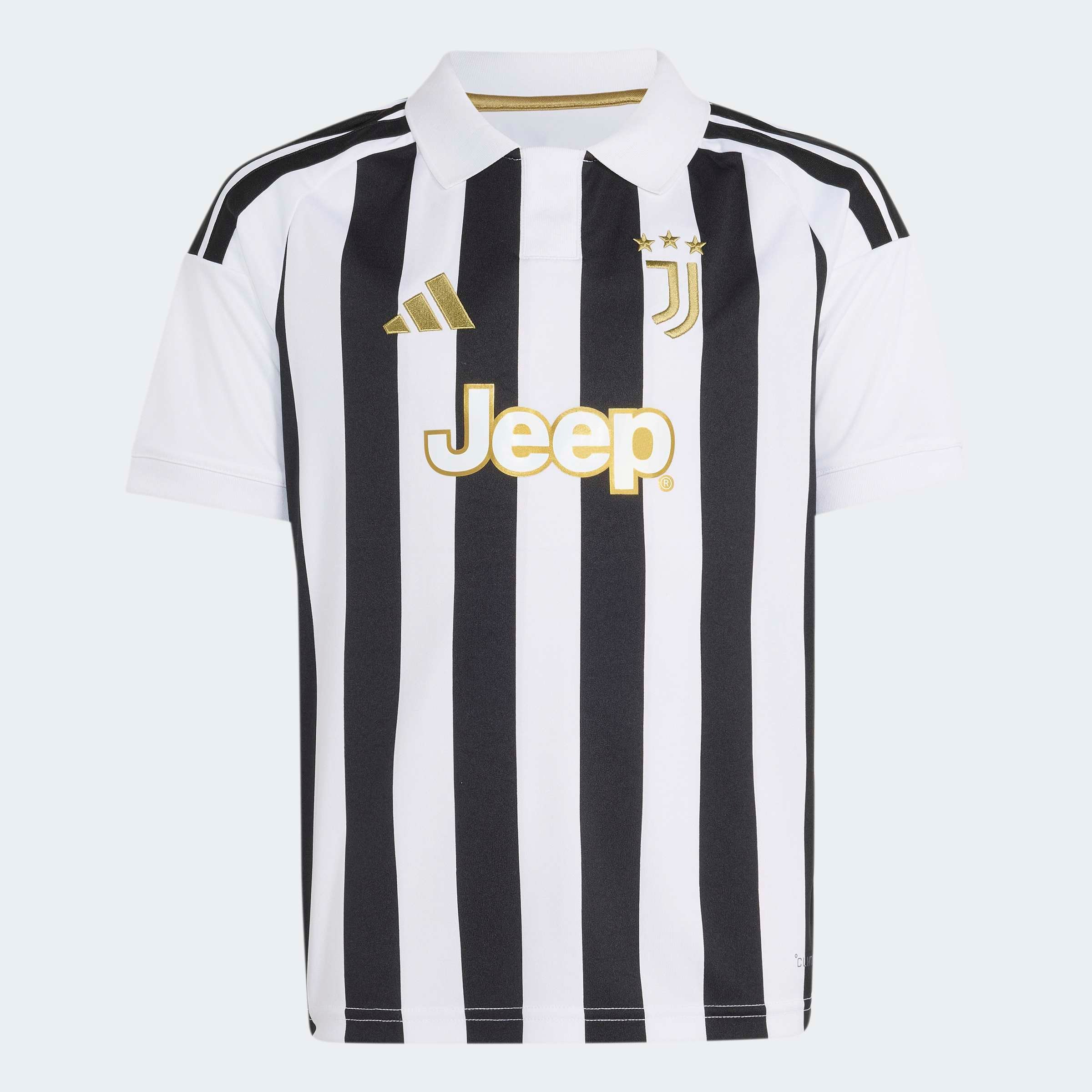 adidas Performance Fussballtrikot »JUVENTUS TURIN 26/27 KIDS HEIMTRIKOT« mit Climacool Technologie, mit traditionellem Kragen, mit 3-Streifen