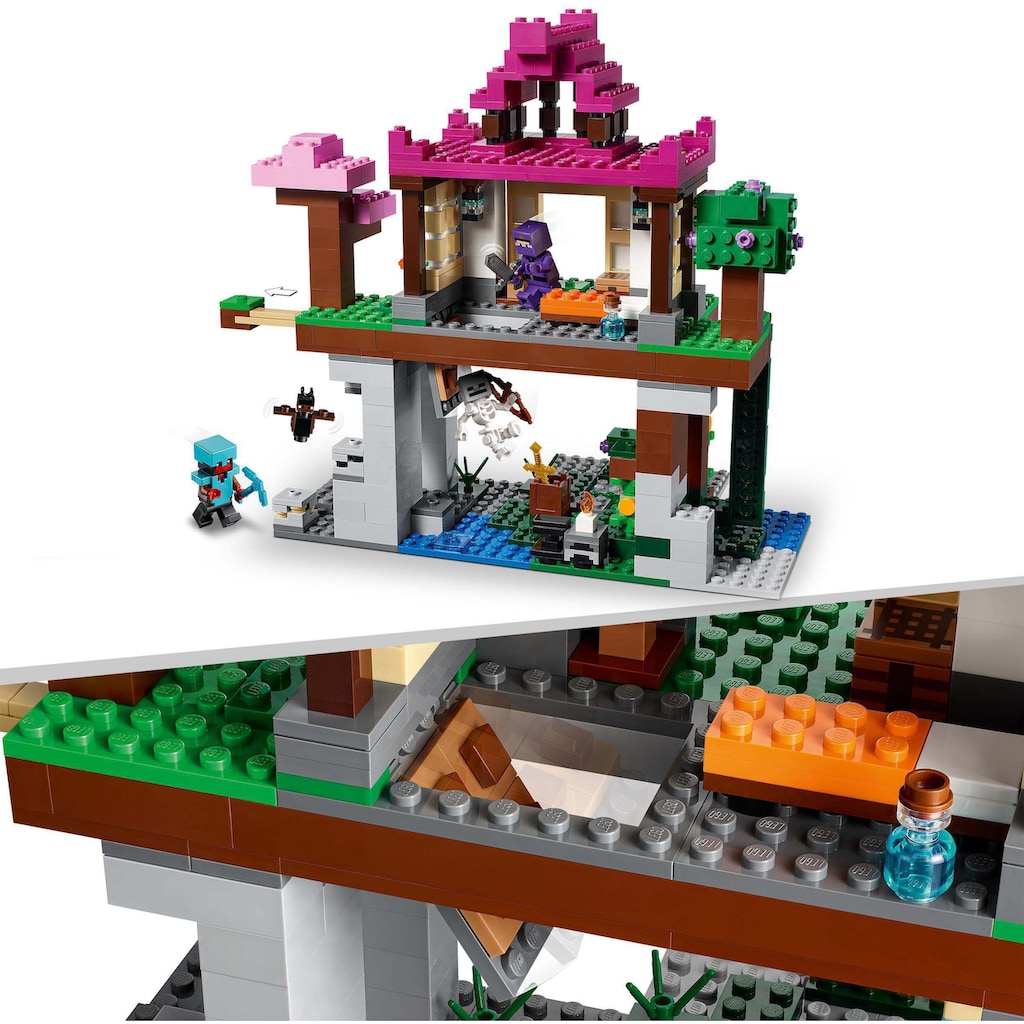 LEGO® Konstruktionsspielsteine »Das Trainingsgelände (21183), LEGO® Minecraft«, (534 St.)