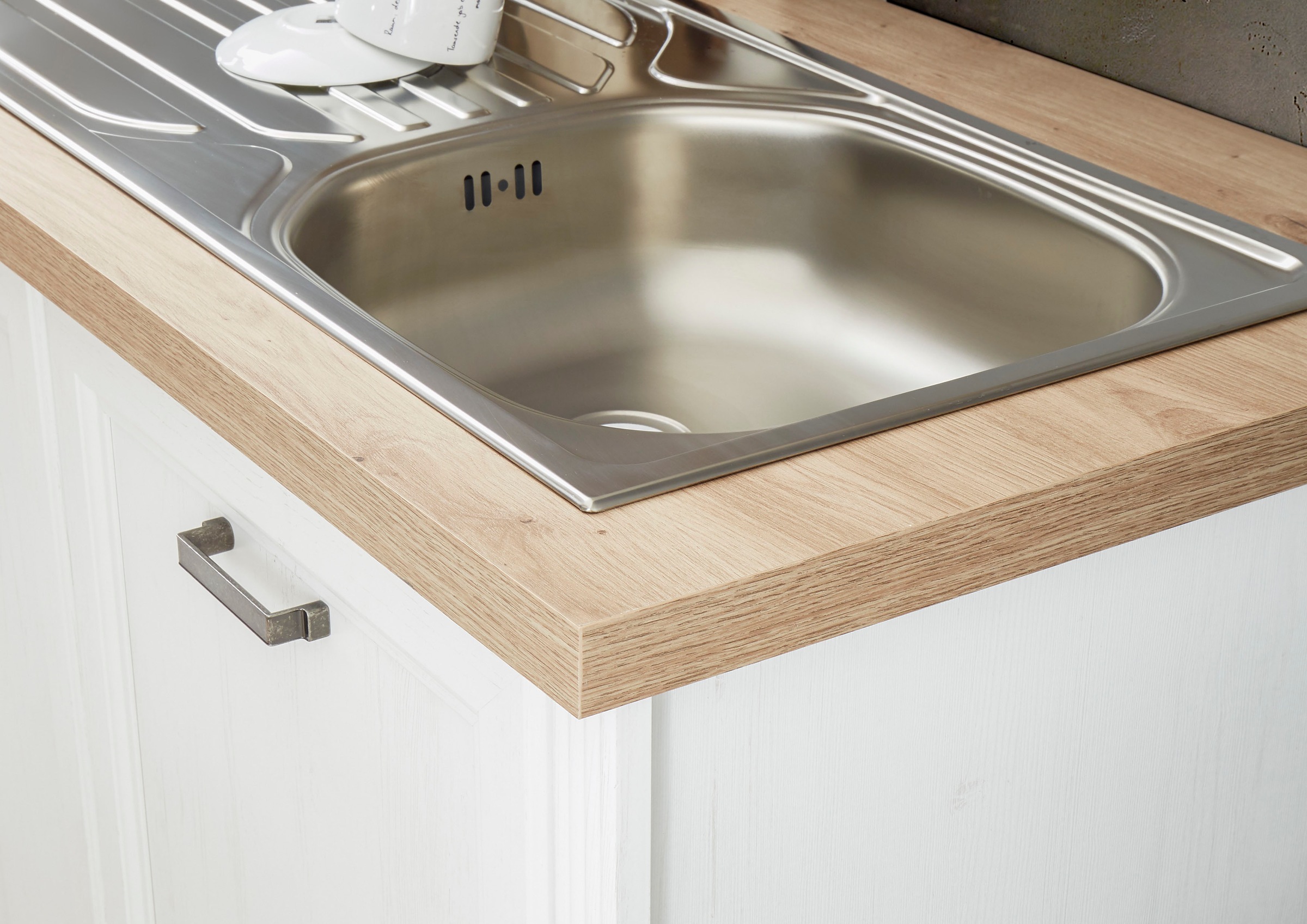 KOCHSTATION Küche "Jasmin" 344 cm,breit, wahlweise mit oder ohne E-Geräte