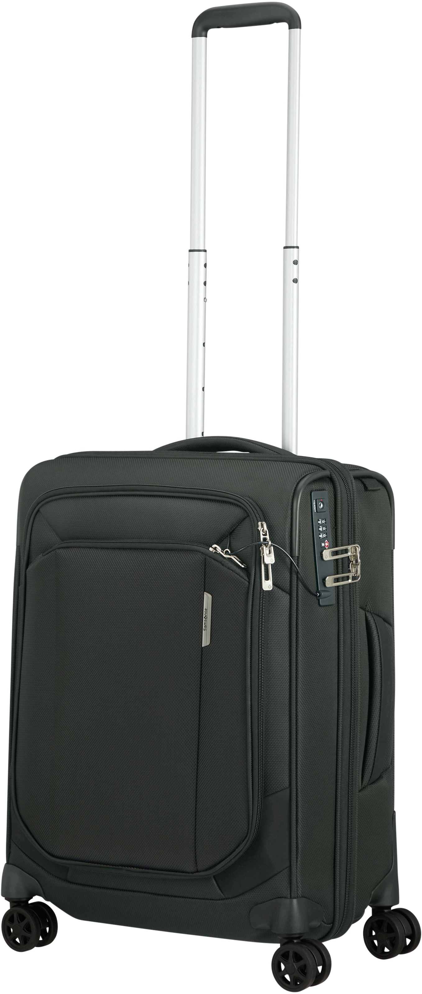 Samsonite Weichgepäck-Trolley »RESPARK exp, verschiedene Grössen und Farben«, 4 Rollen, Reisekoffer Aufgabegepäck Reisegepäck mit Volumenerweiterung