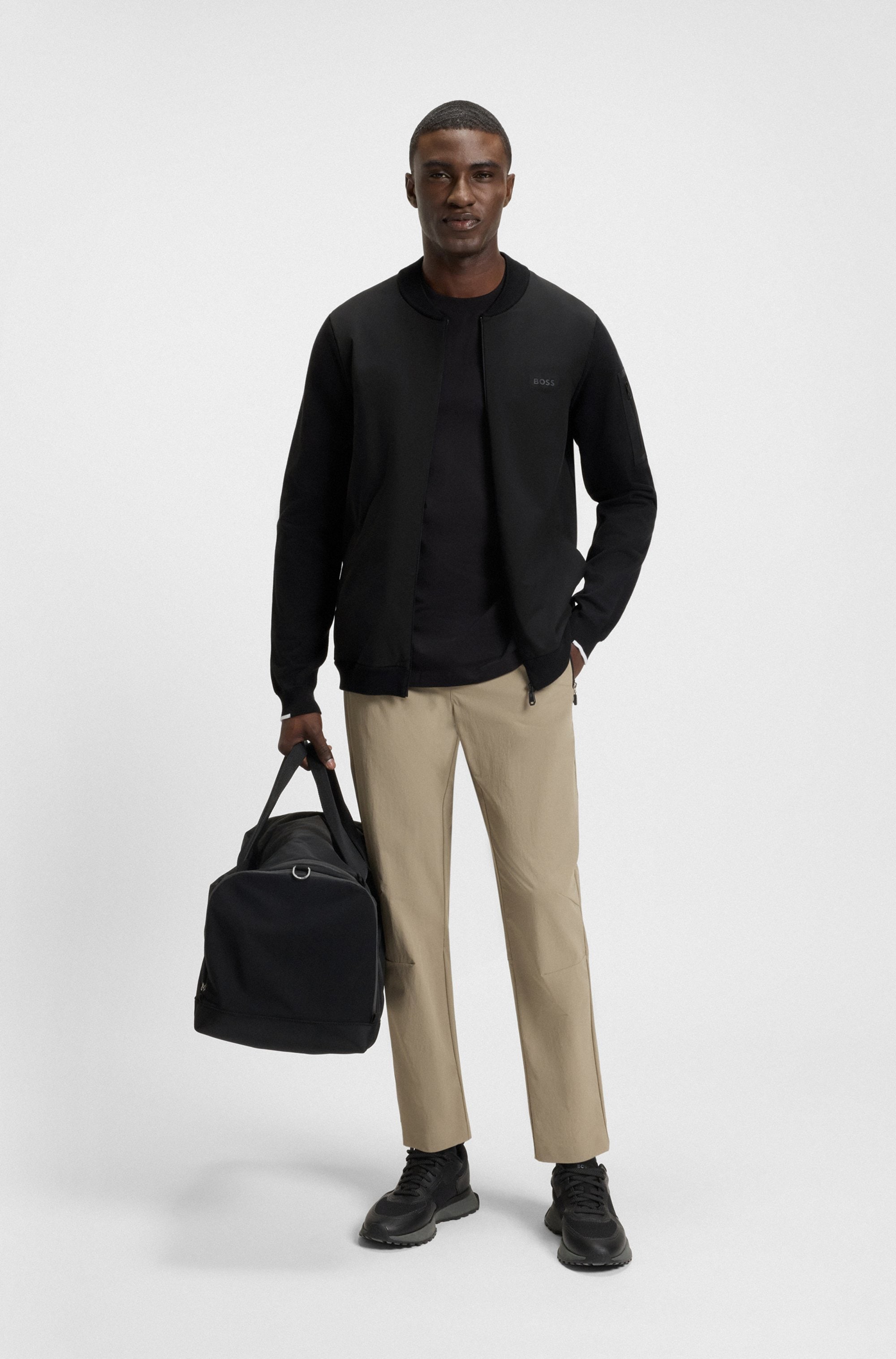 BOSS GREEN Blusenjacke »K Ever-X HY«, mit Ärmeltasche