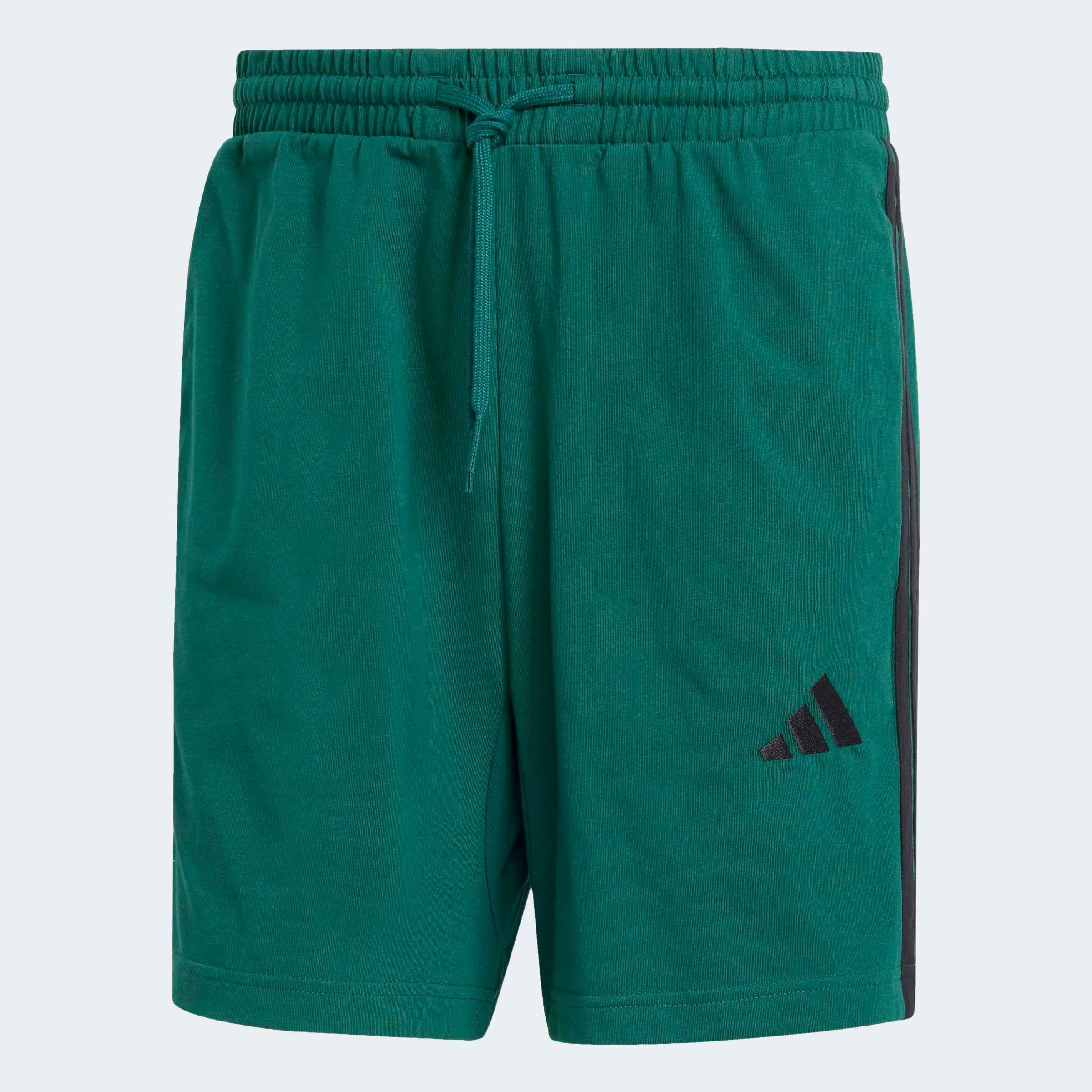 adidas Sportswear Short »ESSENTIALS 3-STREIFEN SINGLE JERSEY 7-INCH«  klassischer Schnitt, für Laufen und Alltag, mit Kordelverschluss