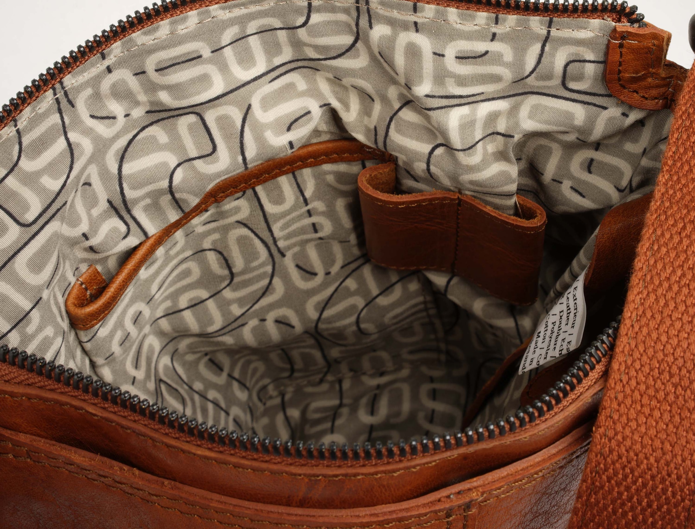 Spikes & Sparrow Sac à bandoulière echt Leder