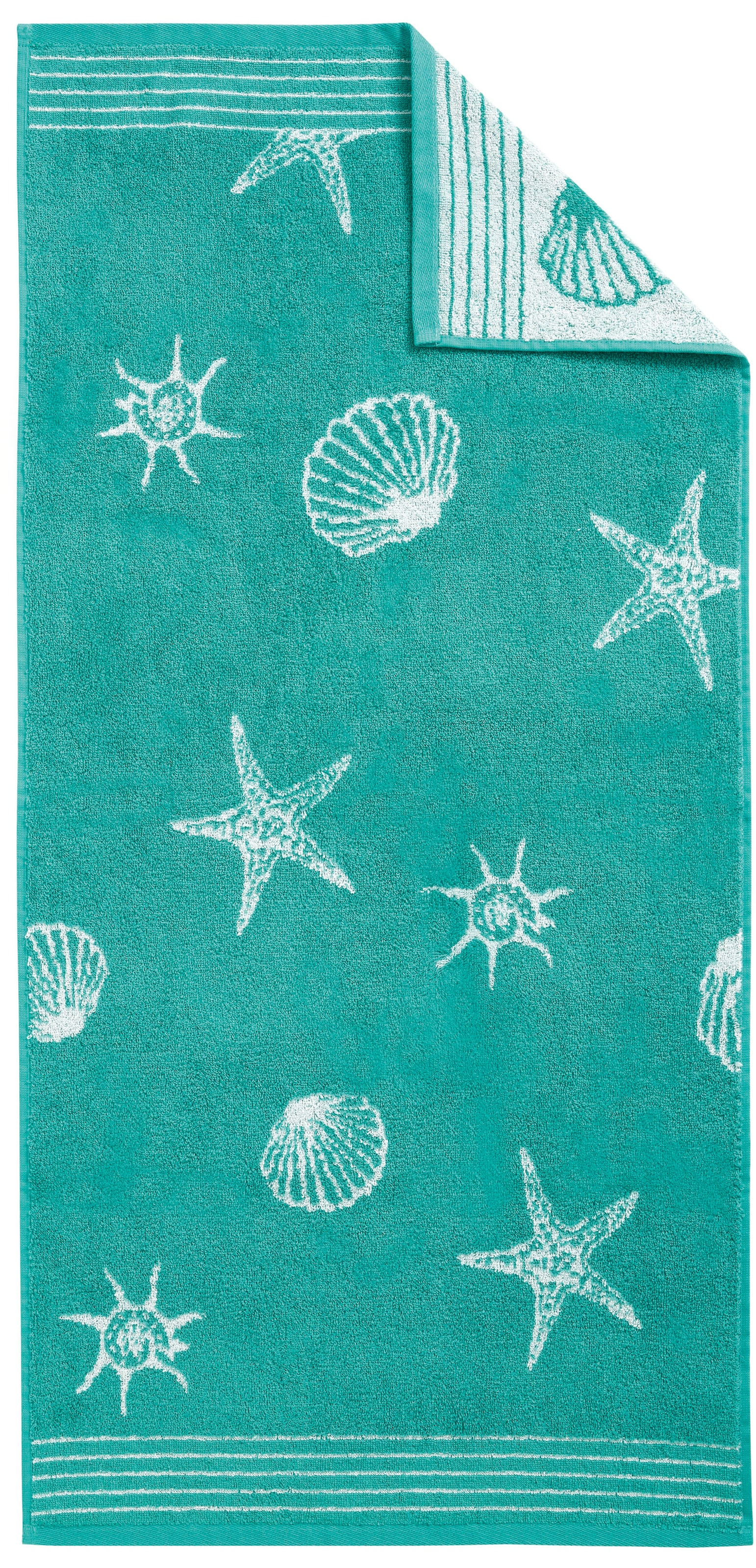 Image of Dyckhoff Badetuch "Seashell" mit Muschelmuster