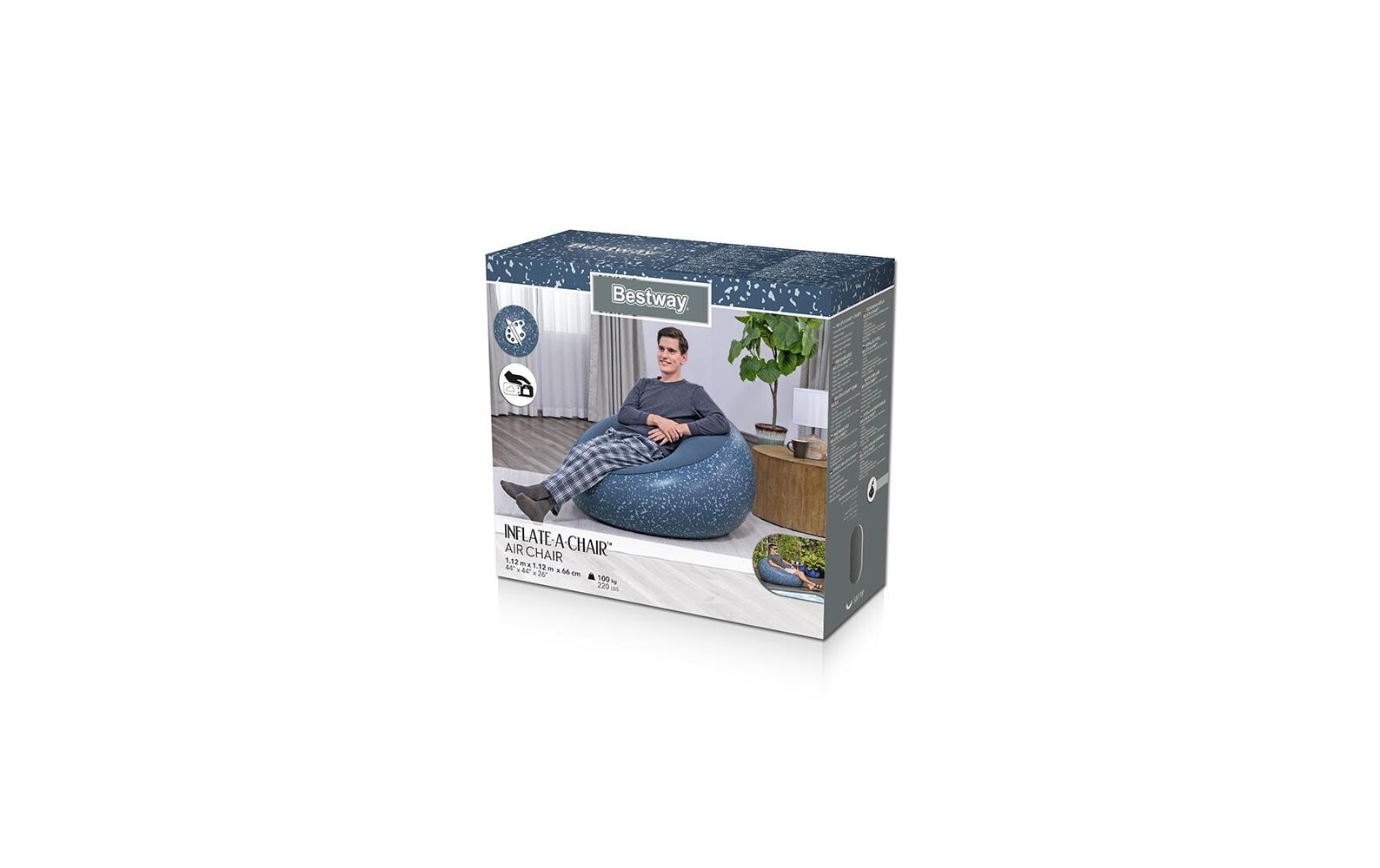 Bestway Luftsessel »Inflate, 112 x 112 cm«