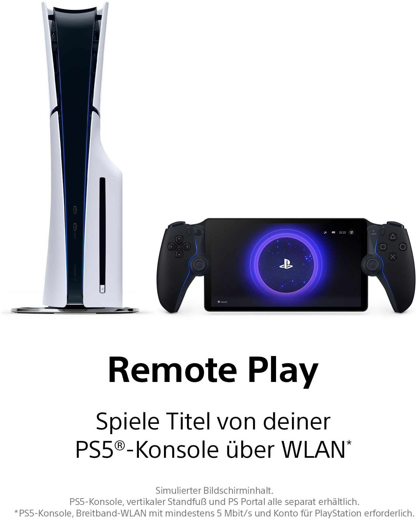 PlayStation 5 Console de jeu »Portal™ Remote-Player«