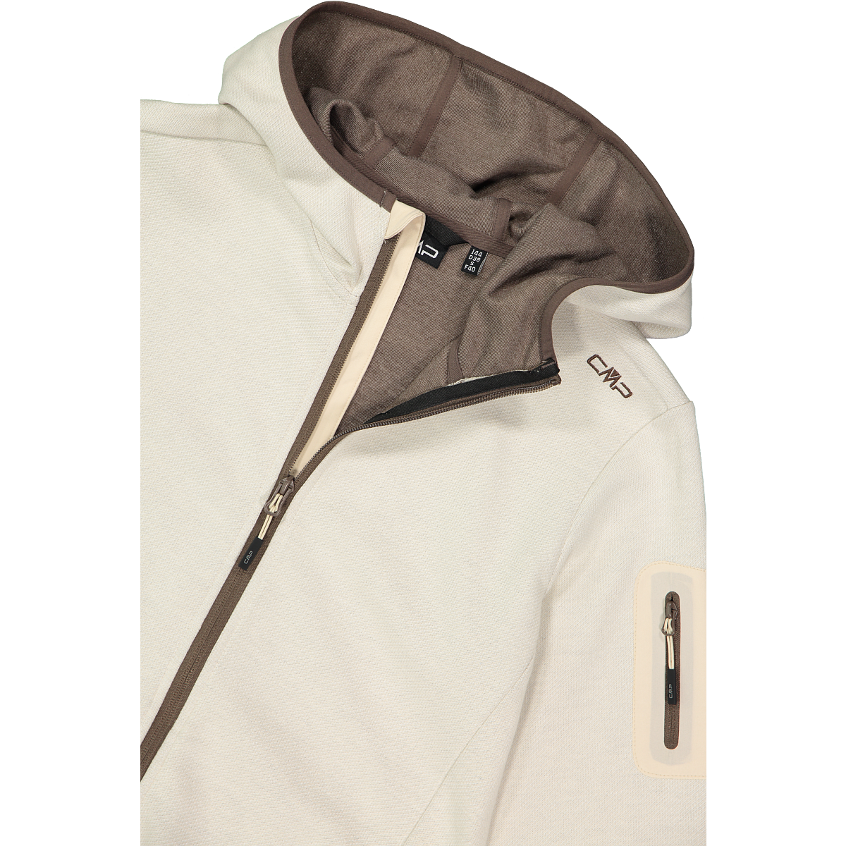 CMP Strickfleecejacke für sportliche Aktivitäten und Outdoor, Übergangsjacke