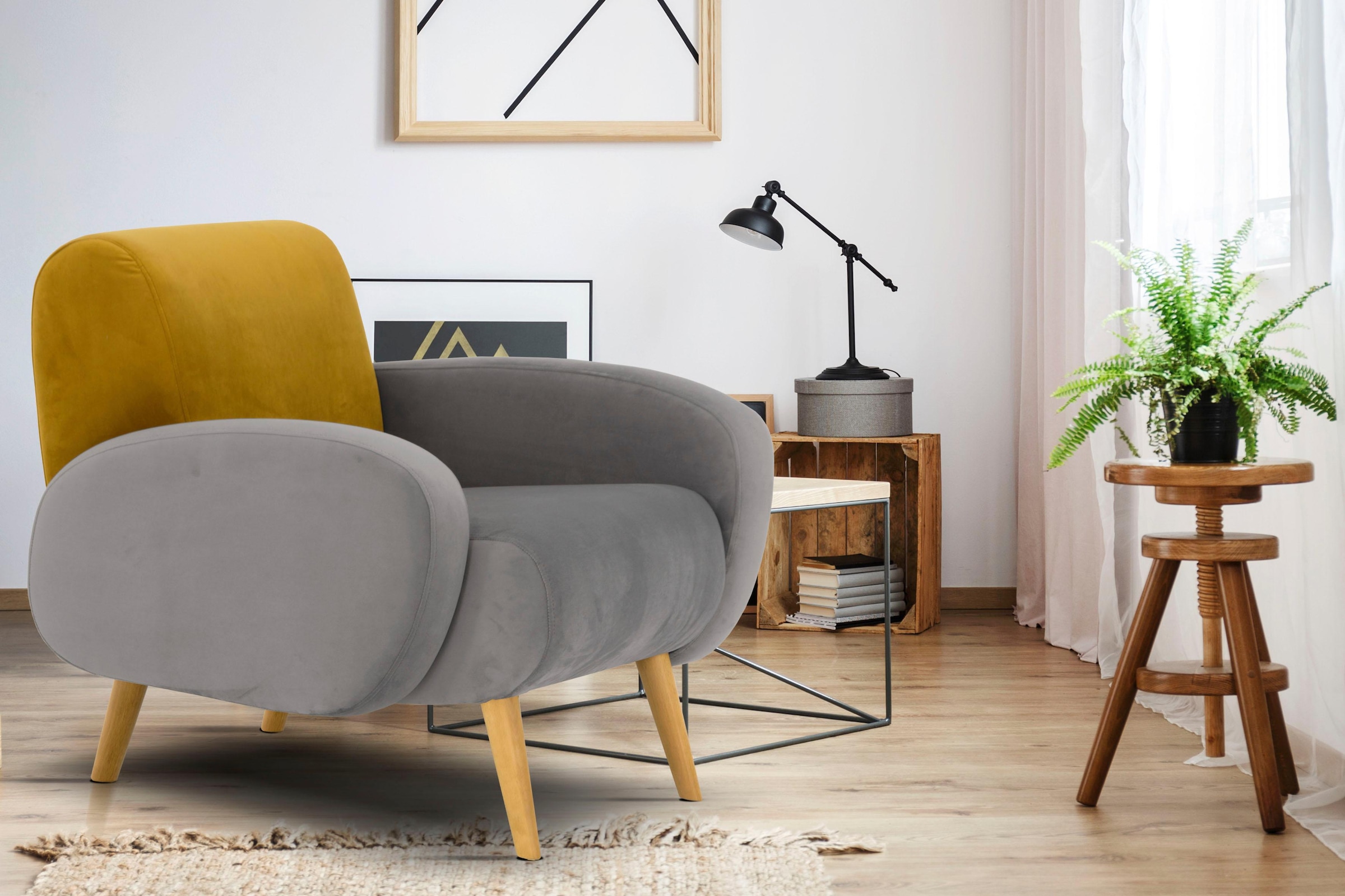 Image of Home affaire Sessel »Tox«, in aussergewöhnlicher stylischer Optik bei Ackermann Versand Schweiz