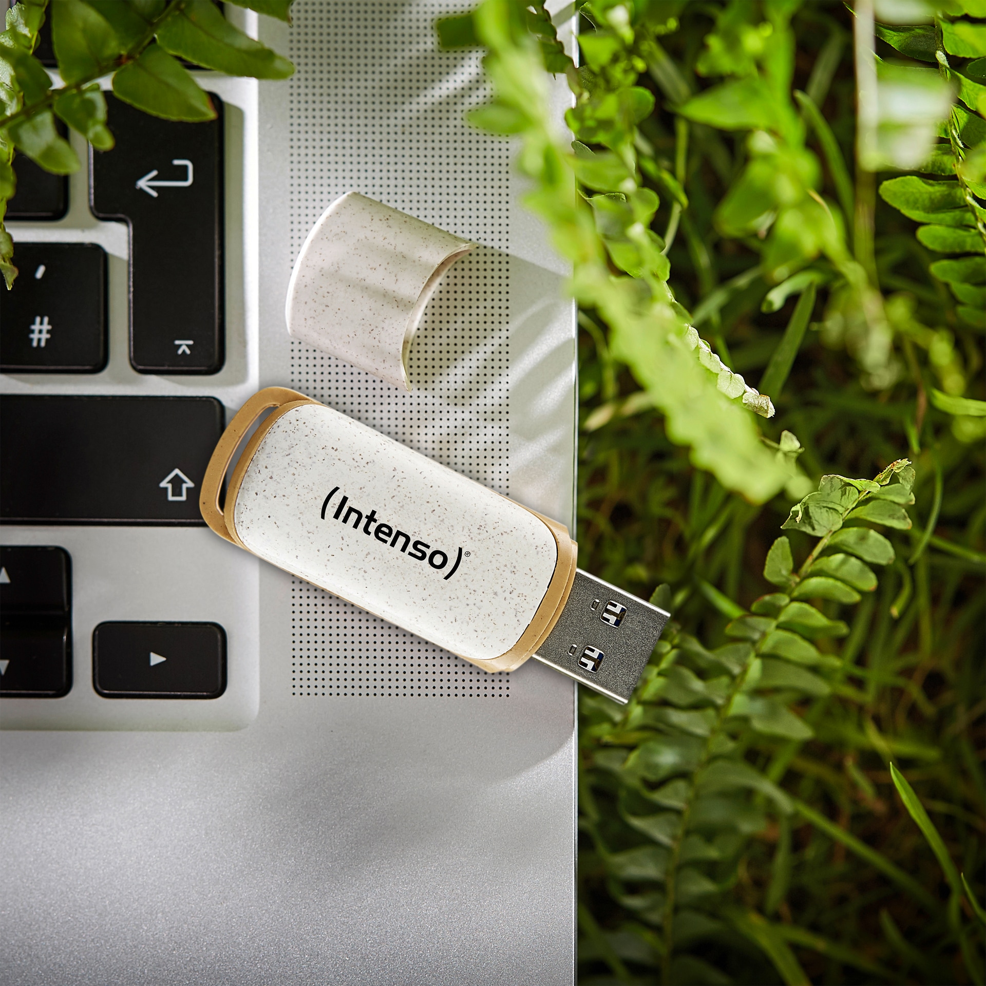 Intenso USB-Stick »Green Line 32 GB USB 3.2«, (USB 3.2 Lesegeschwindigkeit 70,00 MB/s)