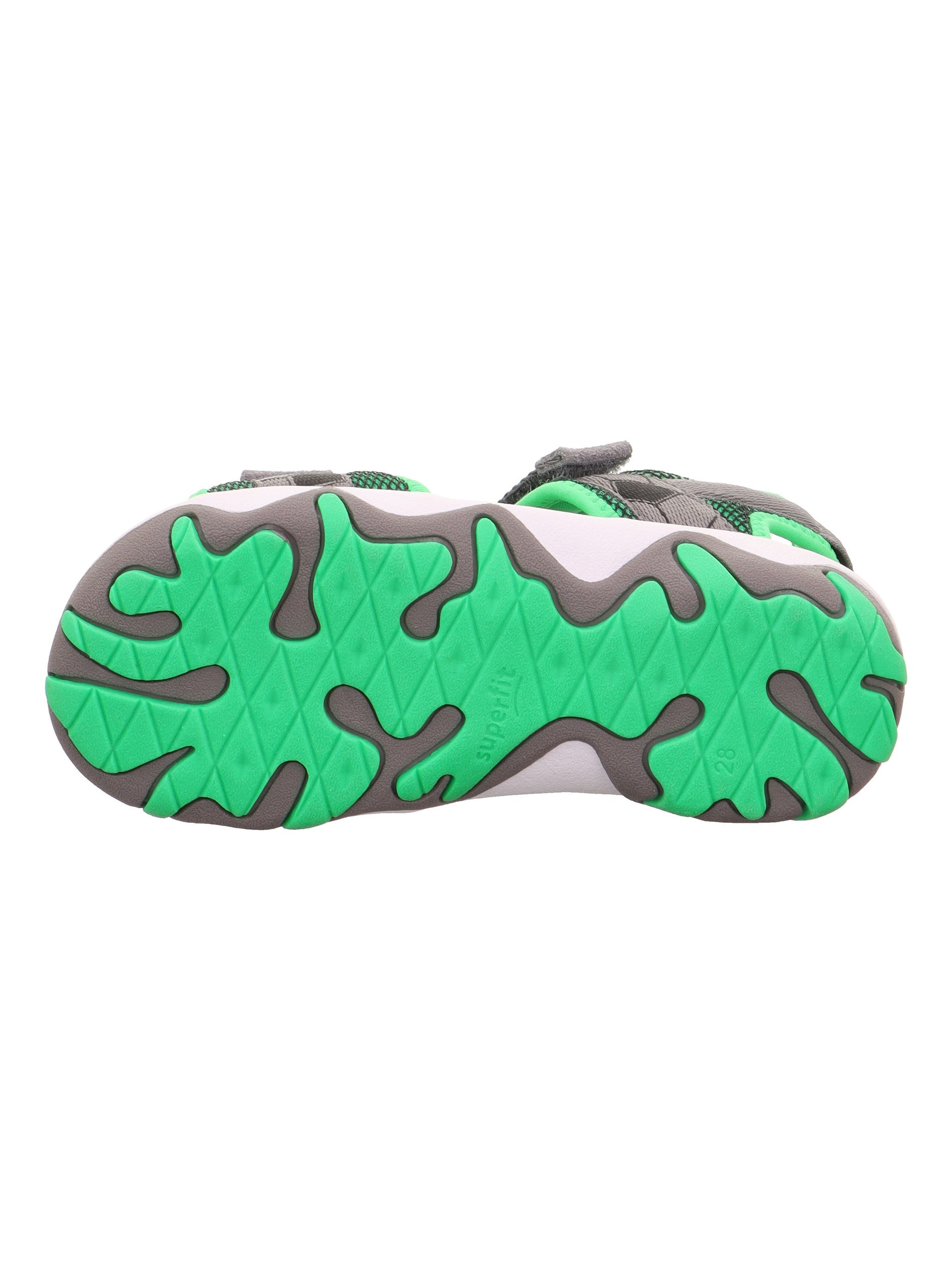 Superfit Sandale »MIKE 3.0 WMS: mittel«  chaussure à scratch, en WMS : largeur moyenne, gabarit de taille à télécharger